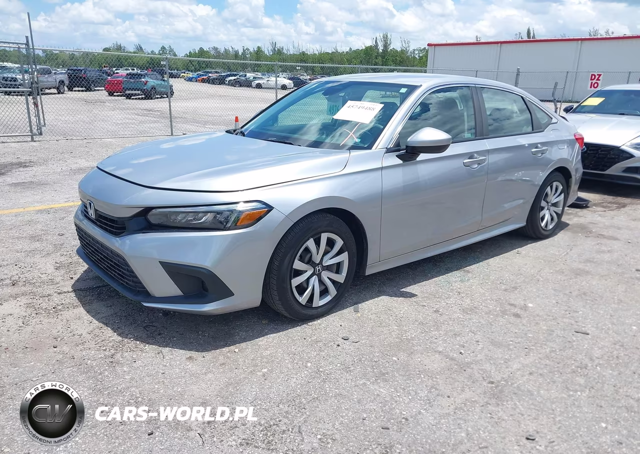 2024 Honda Civic Lx VIN:2HGFE2F22RH536751 - 2