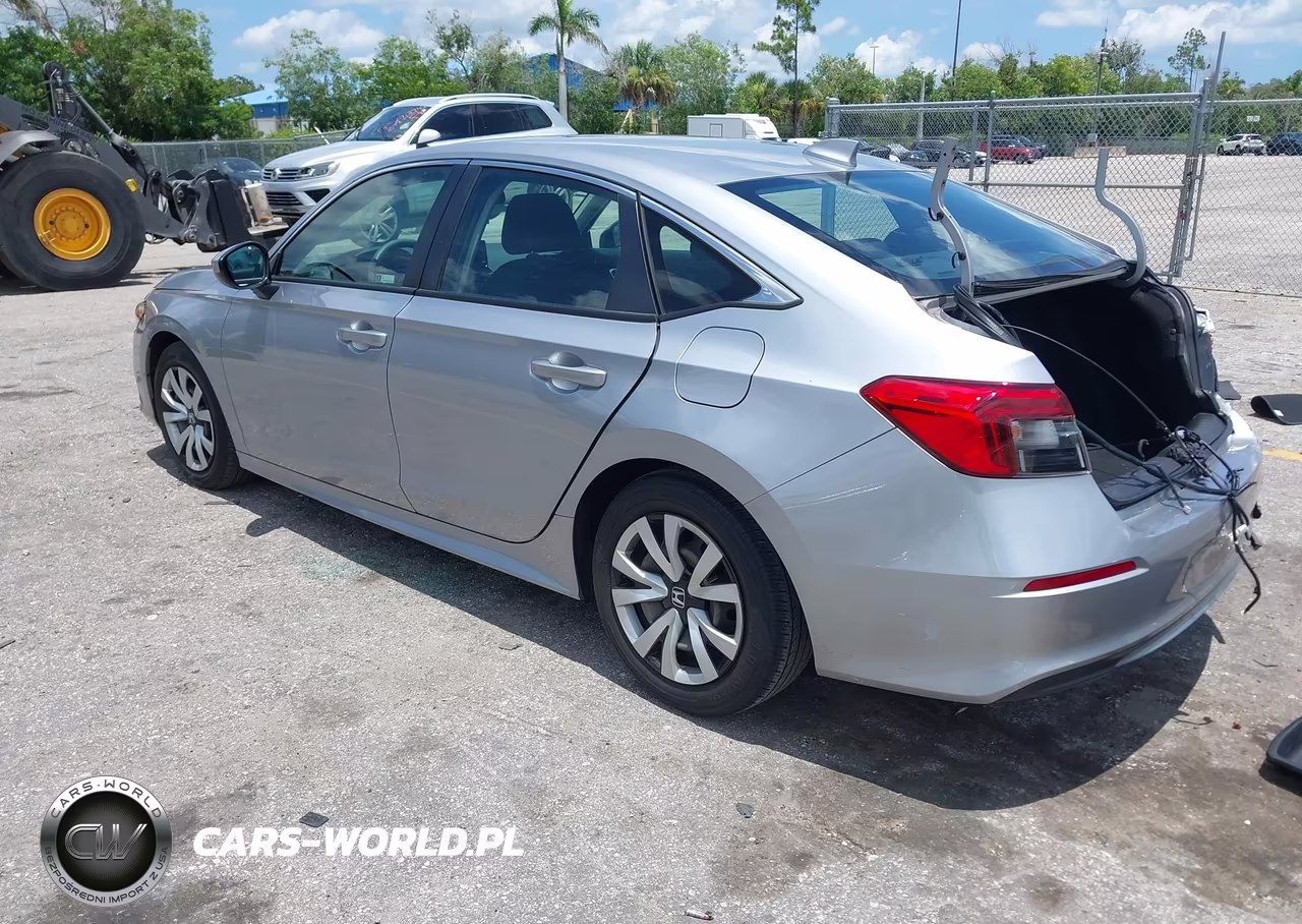 2024 Honda Civic Lx VIN:2HGFE2F22RH536751 - 3