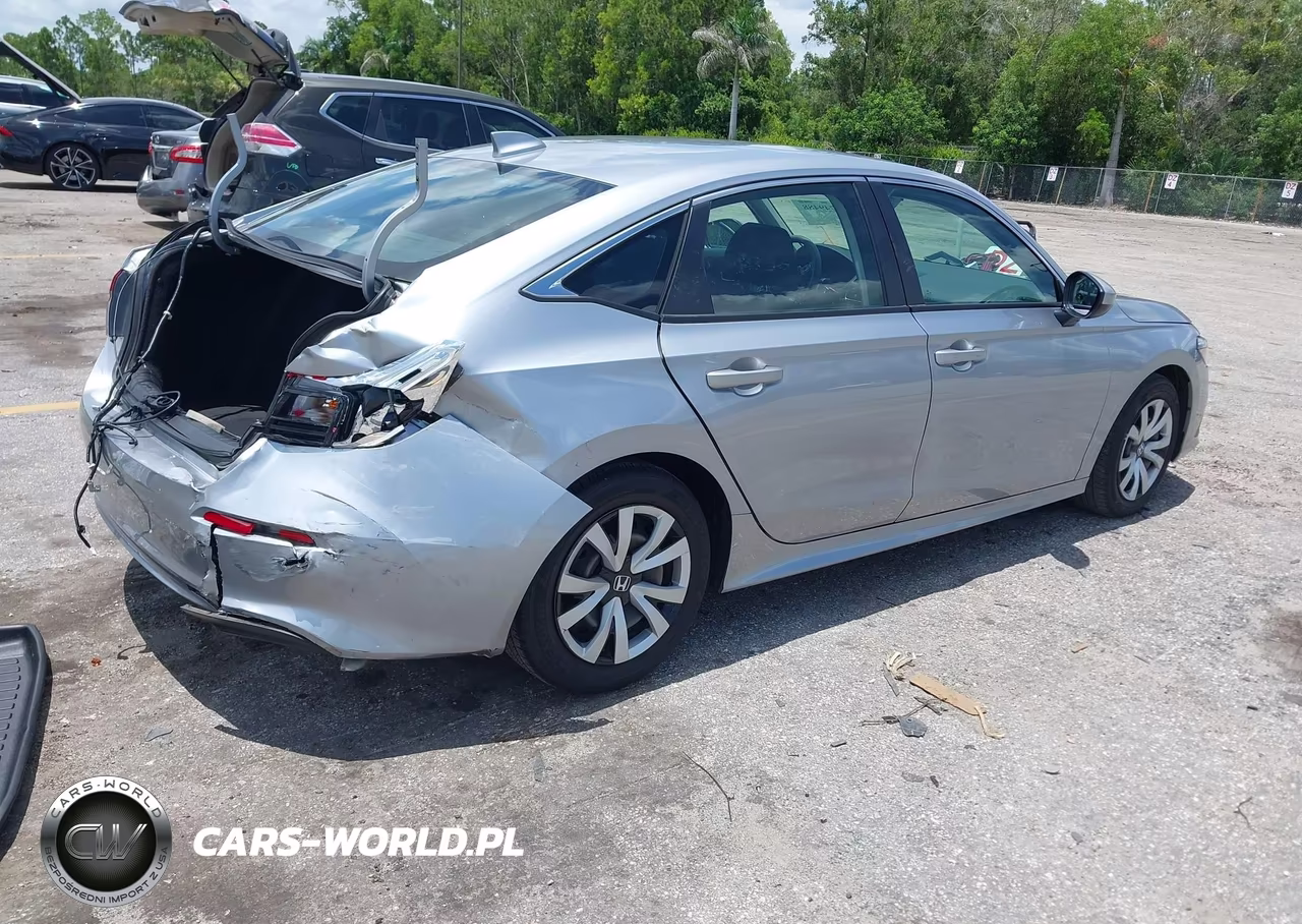 2024 Honda Civic Lx VIN:2HGFE2F22RH536751 - 4