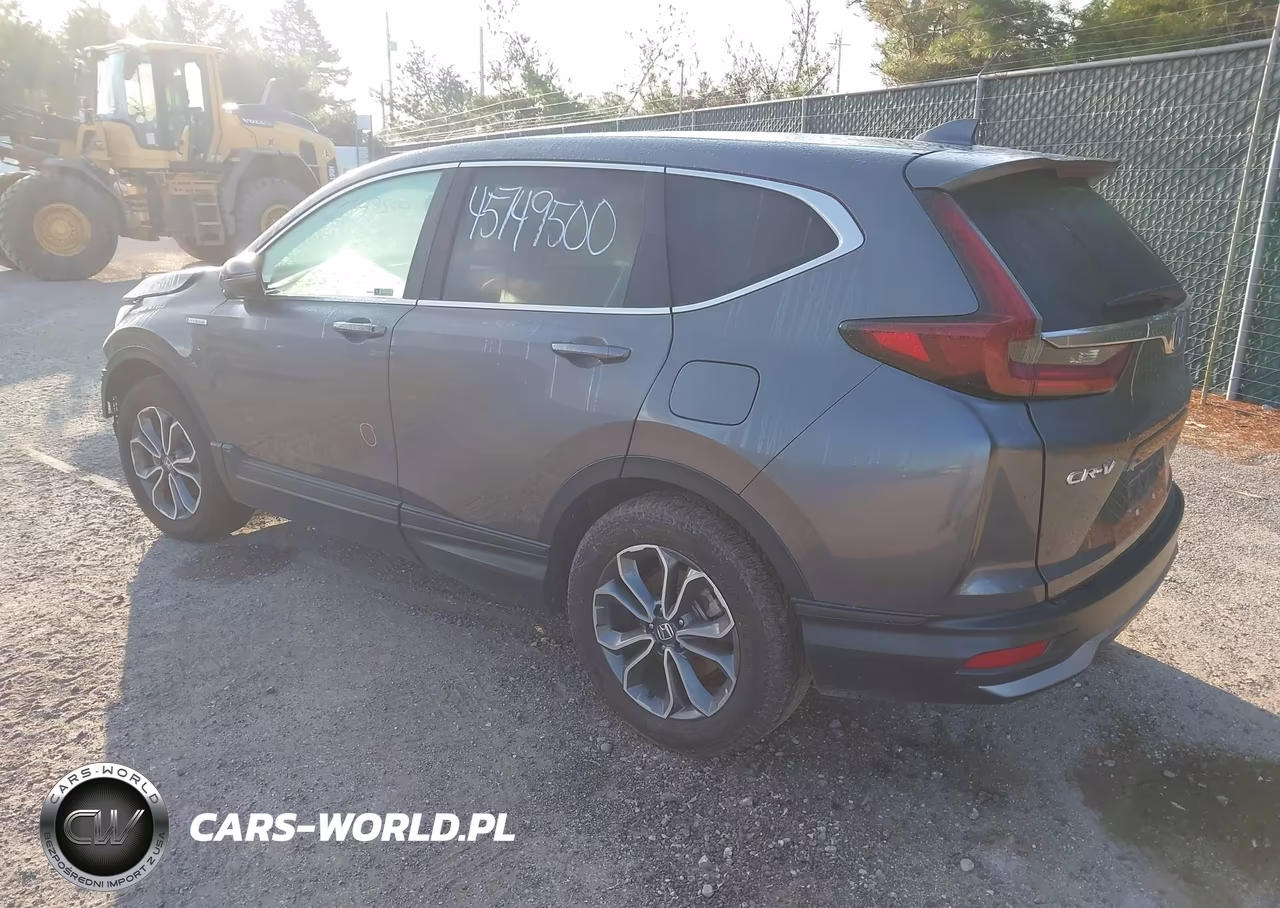 2021 Honda Cr-V Hybrid Ex-L VIN:7FART6H85ME026228 - 3