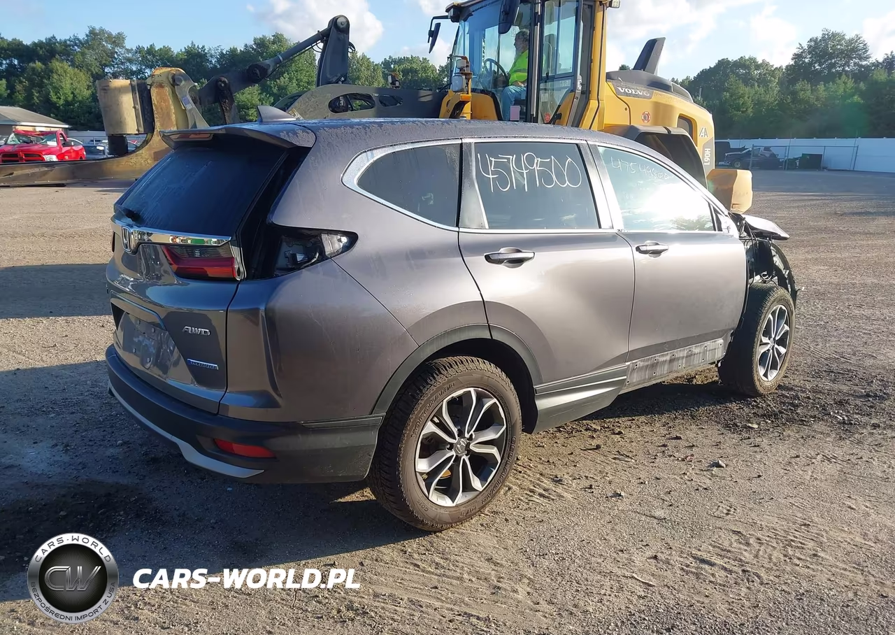 2021 Honda Cr-V Hybrid Ex-L VIN:7FART6H85ME026228 - 4