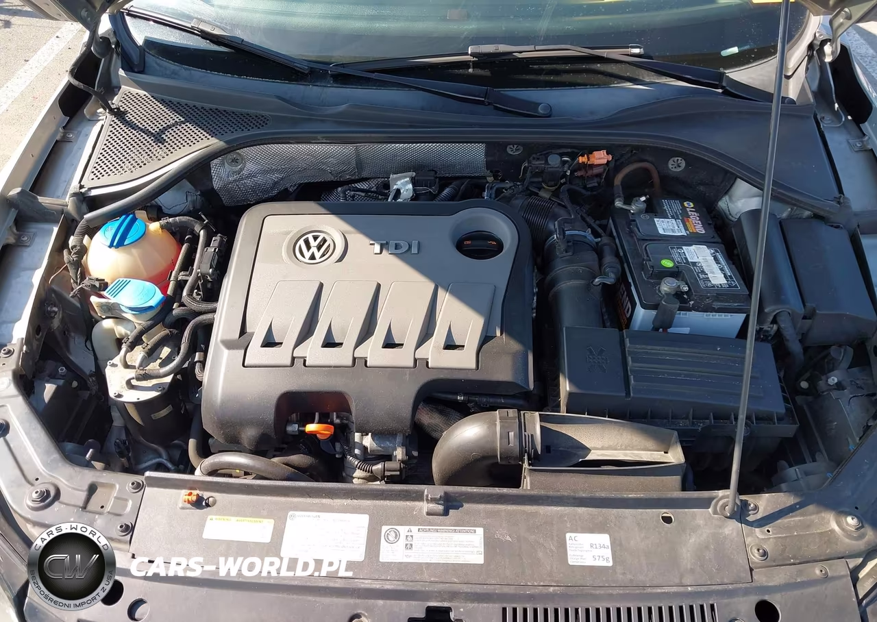 2013 Volkswagen Passat 2.0L Tdi Se VIN:1VWBN7A35DC043682 - 10