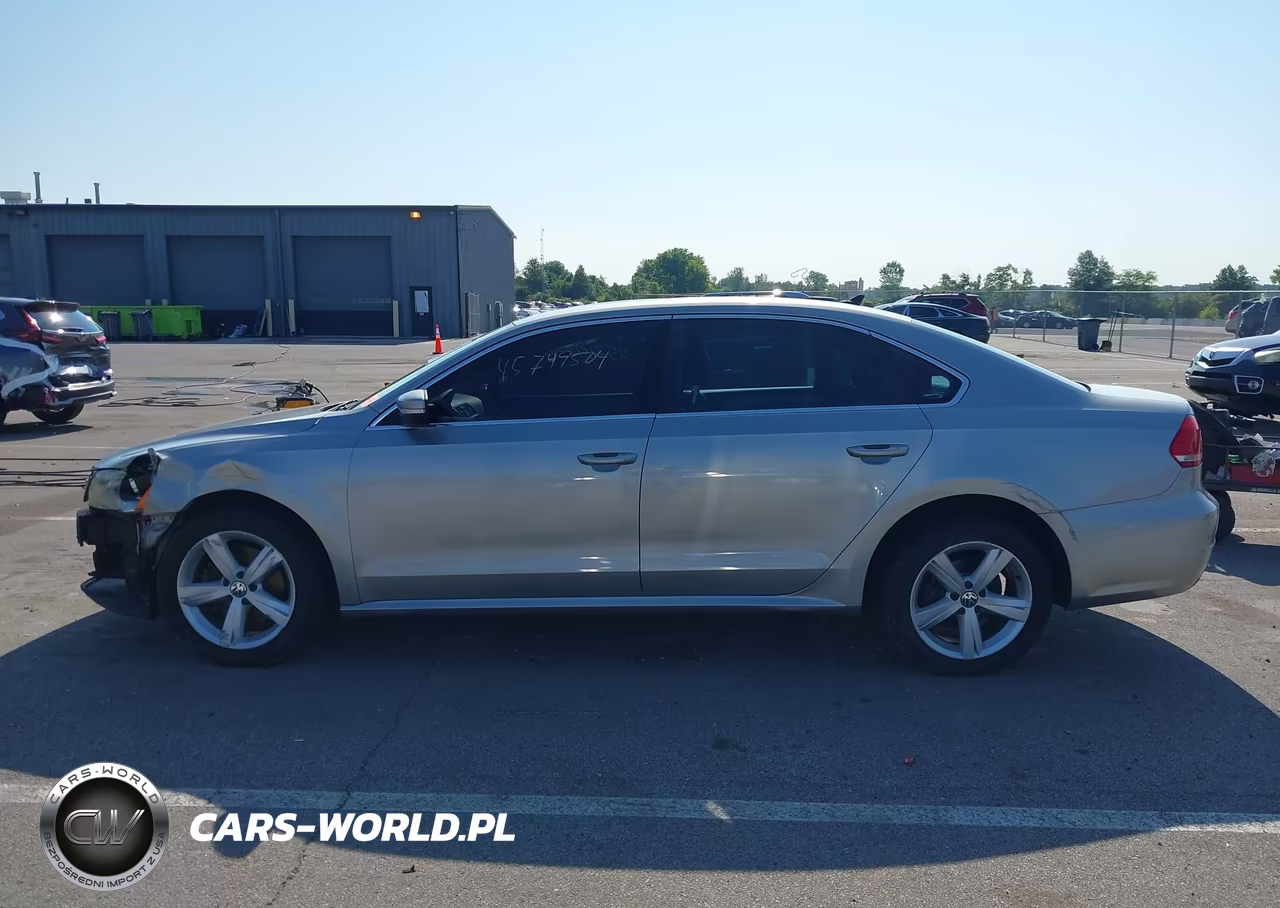 2013 Volkswagen Passat 2.0L Tdi Se VIN:1VWBN7A35DC043682 - 14