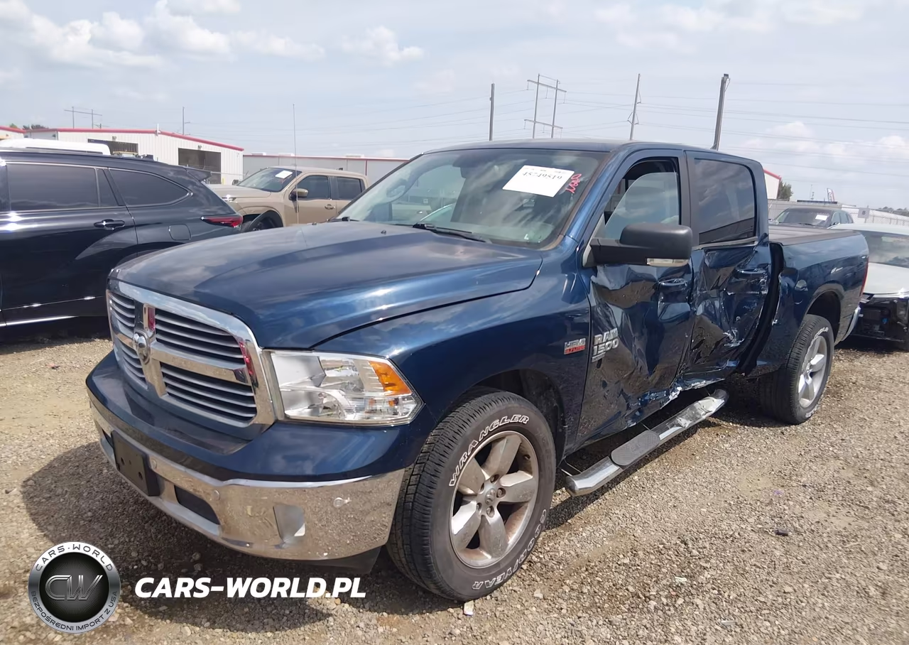 2019 Ram 1500 Classic Big Horn 4X4 5'7 Box VIN:1C6RR7LT5KS641543 - 2