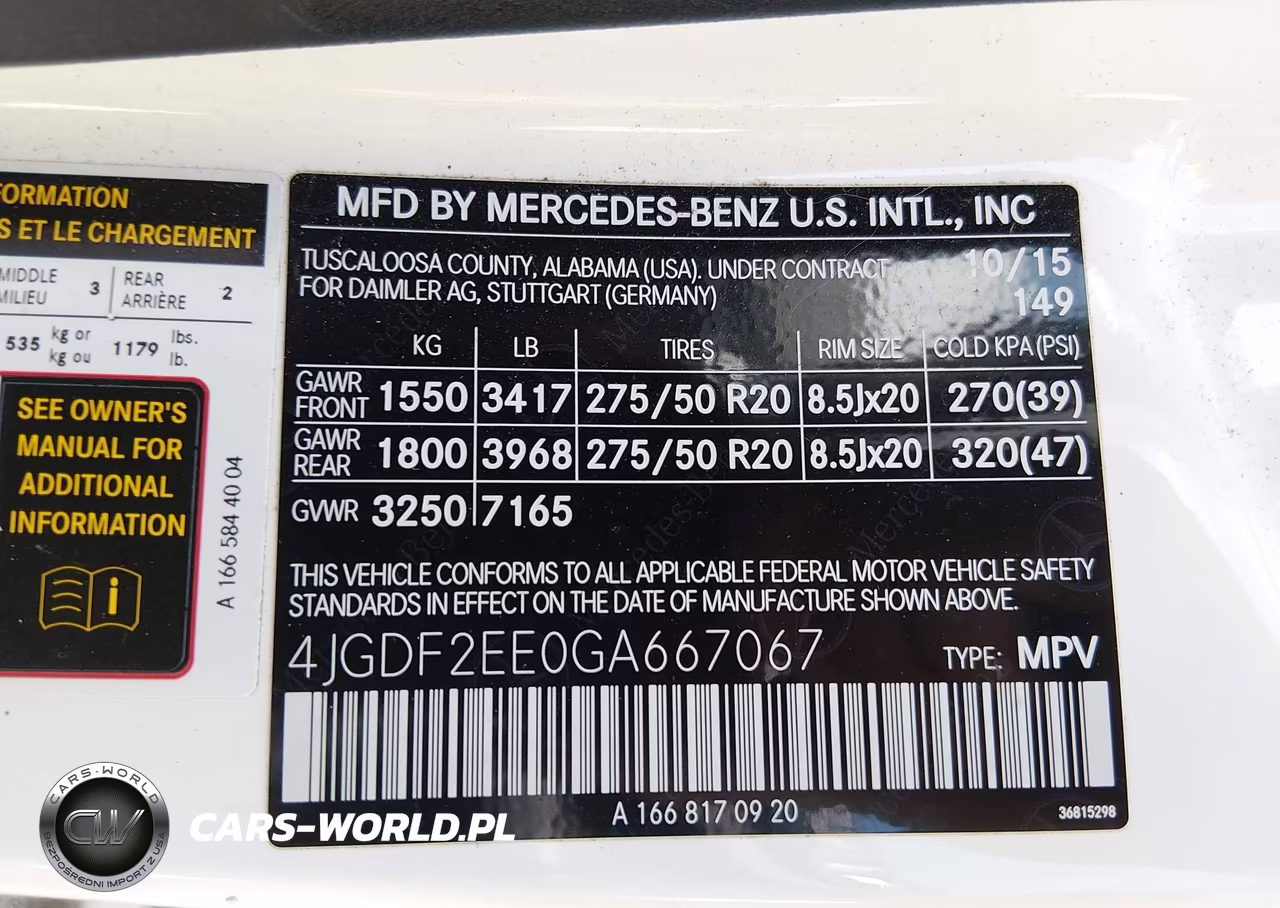 2016 Mercedes-Benz Gl 350 Bluetec 4Matic VIN:4JGDF2EE0GA667067 - 9