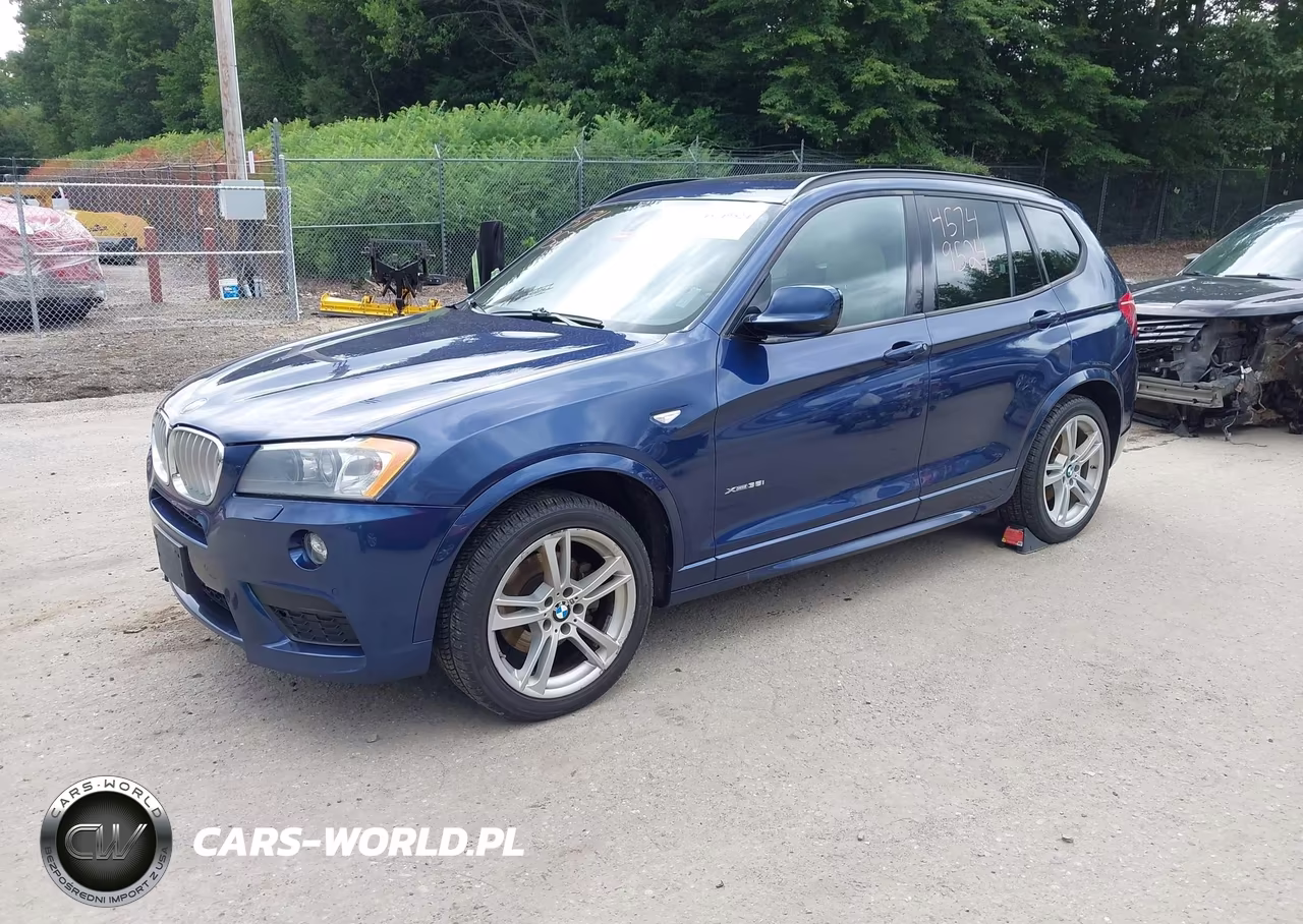 2014 BMW X3 xDrive35I VIN:5UXWX7C51E0E81049 - 2