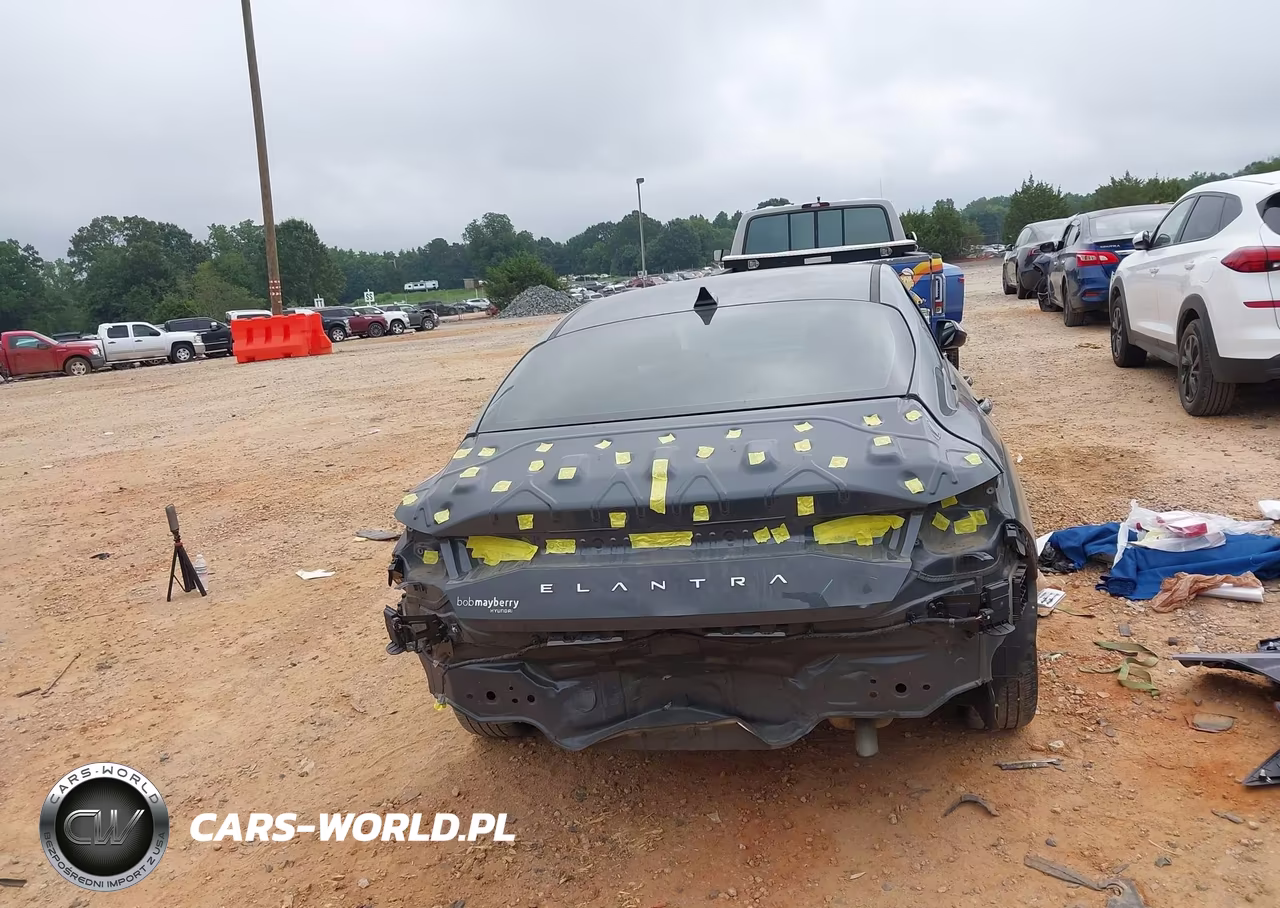 2024 Hyundai Elantra Sel VIN:KMHLM4DG2RU674281 - 17
