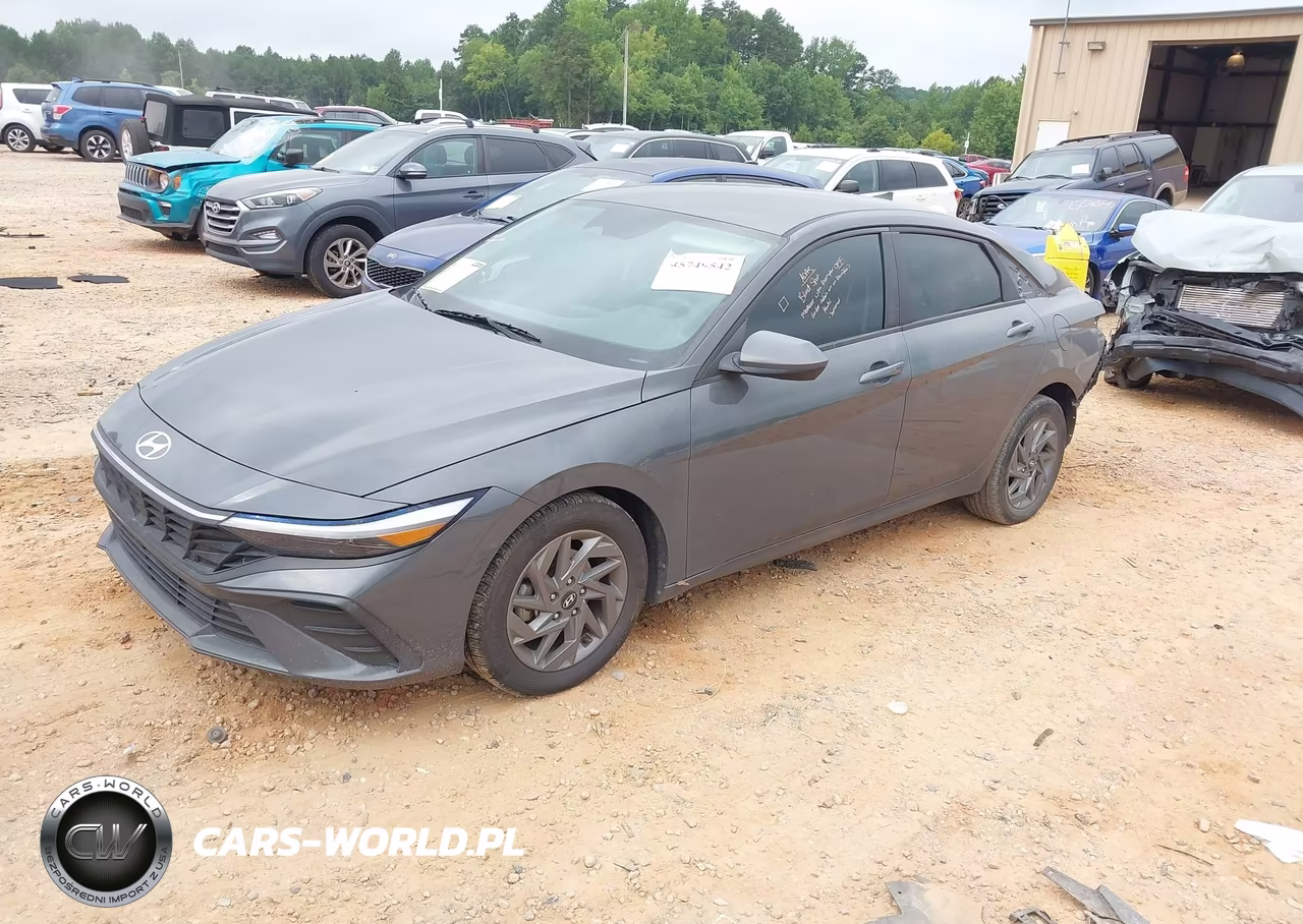2024 Hyundai Elantra Sel VIN:KMHLM4DG2RU674281 - 2