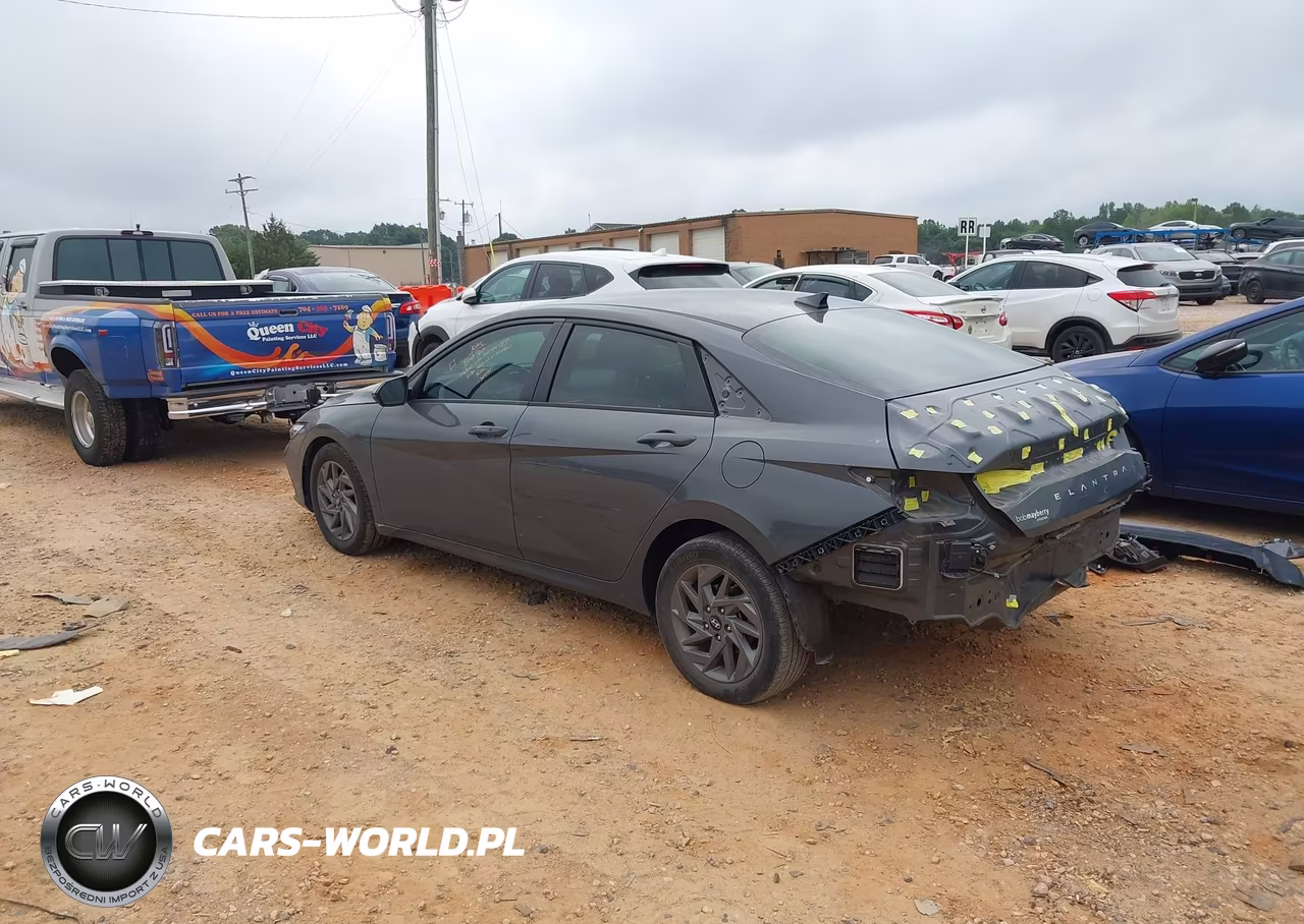 2024 Hyundai Elantra Sel VIN:KMHLM4DG2RU674281 - 3