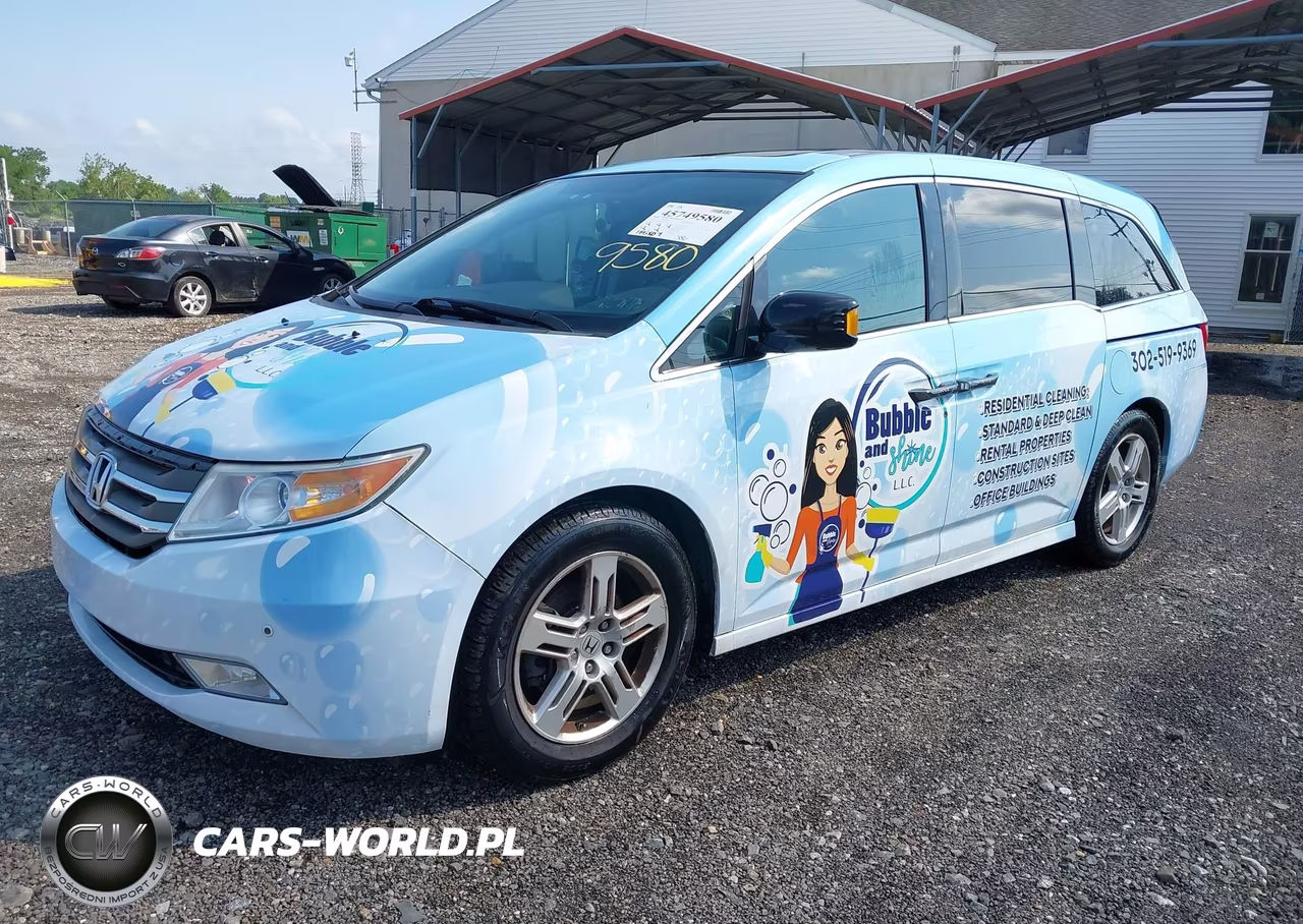 2013 Honda Odyssey Touring-Touring Elite VIN:5FNRL5H93DB006025 - 2
