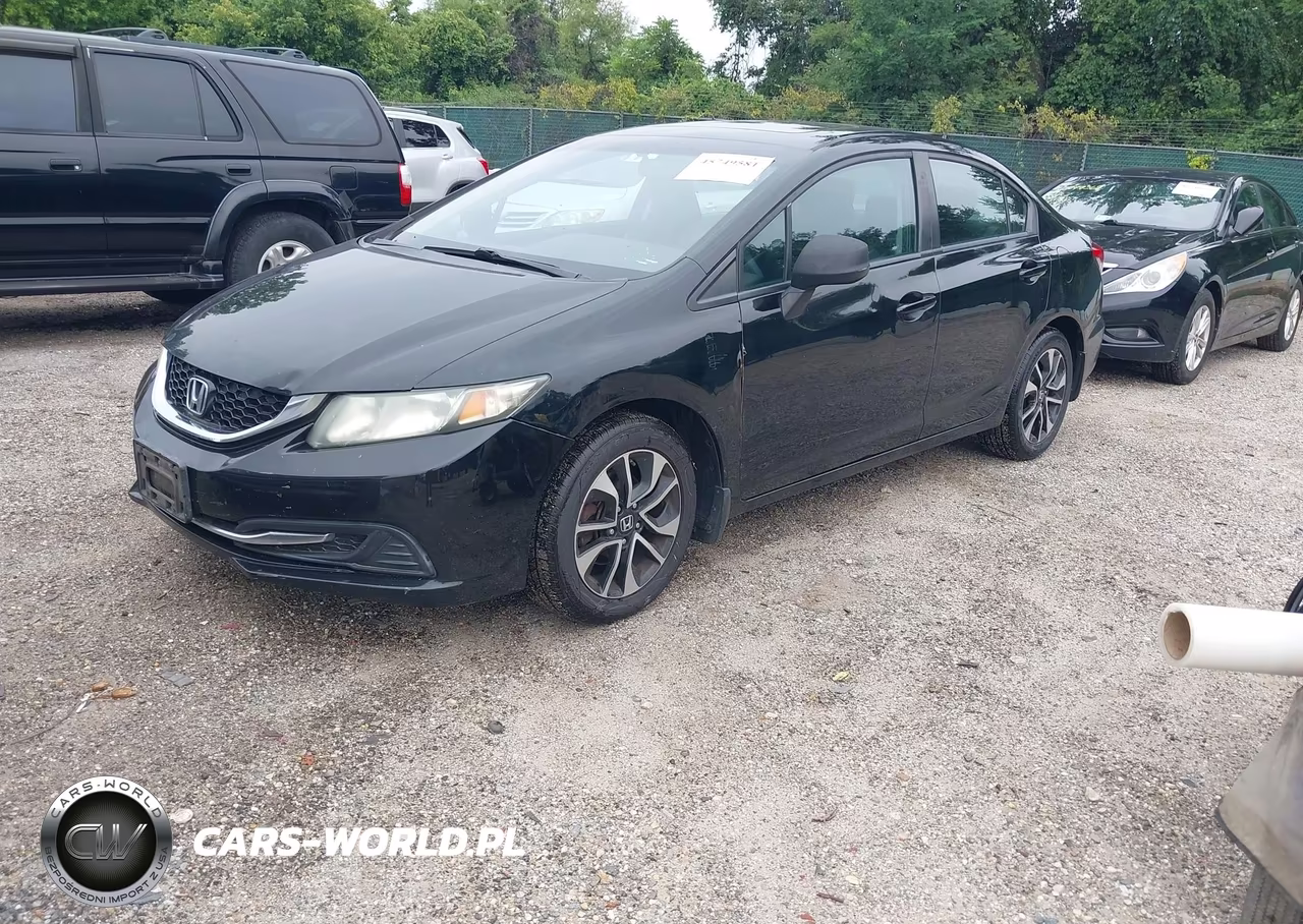 2013 Honda Civic Ex VIN:19XFB2F82DE232674 - 2