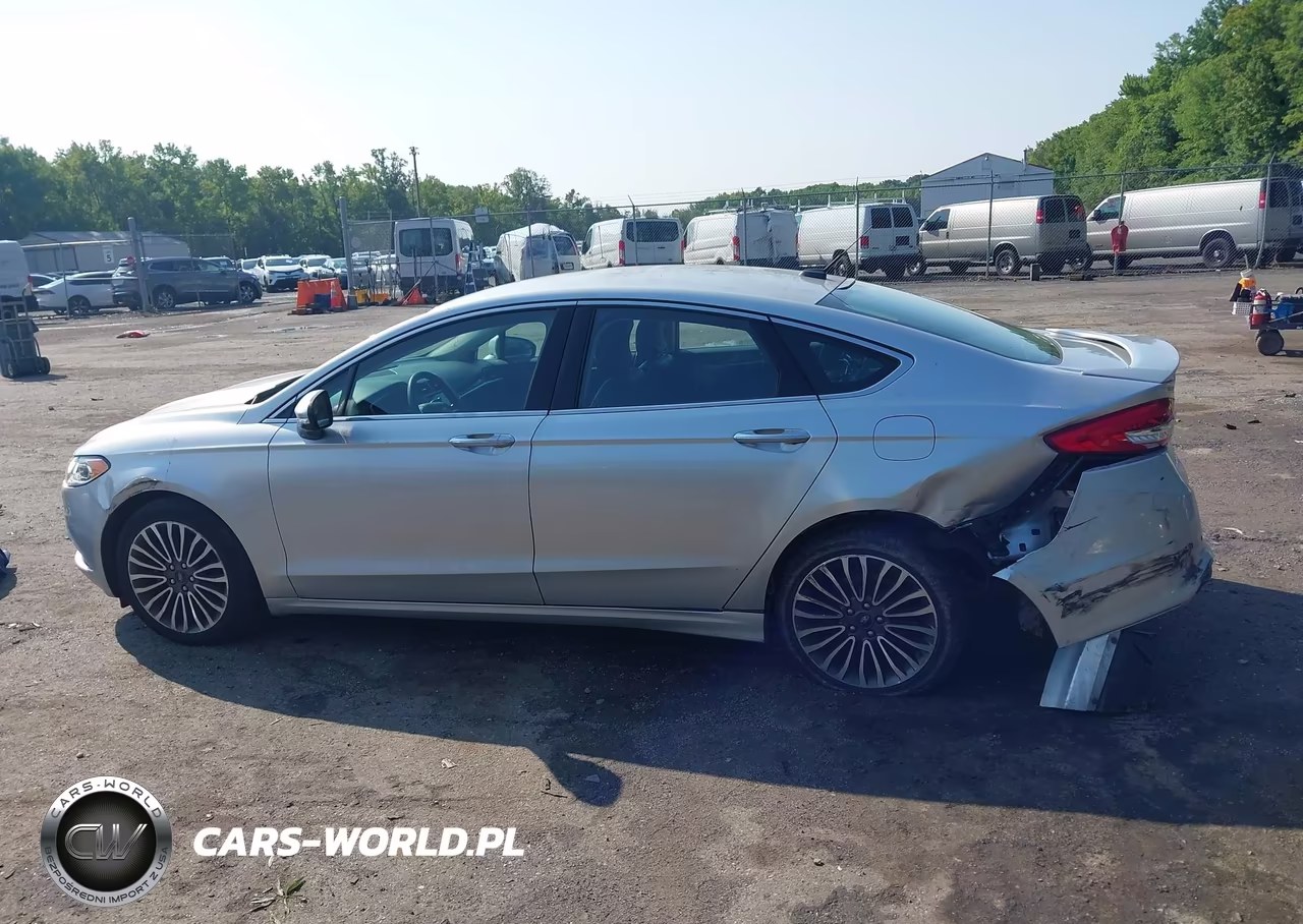 2018 Ford Fusion Titanium VIN:3FA6P0D91JR233455 - 14