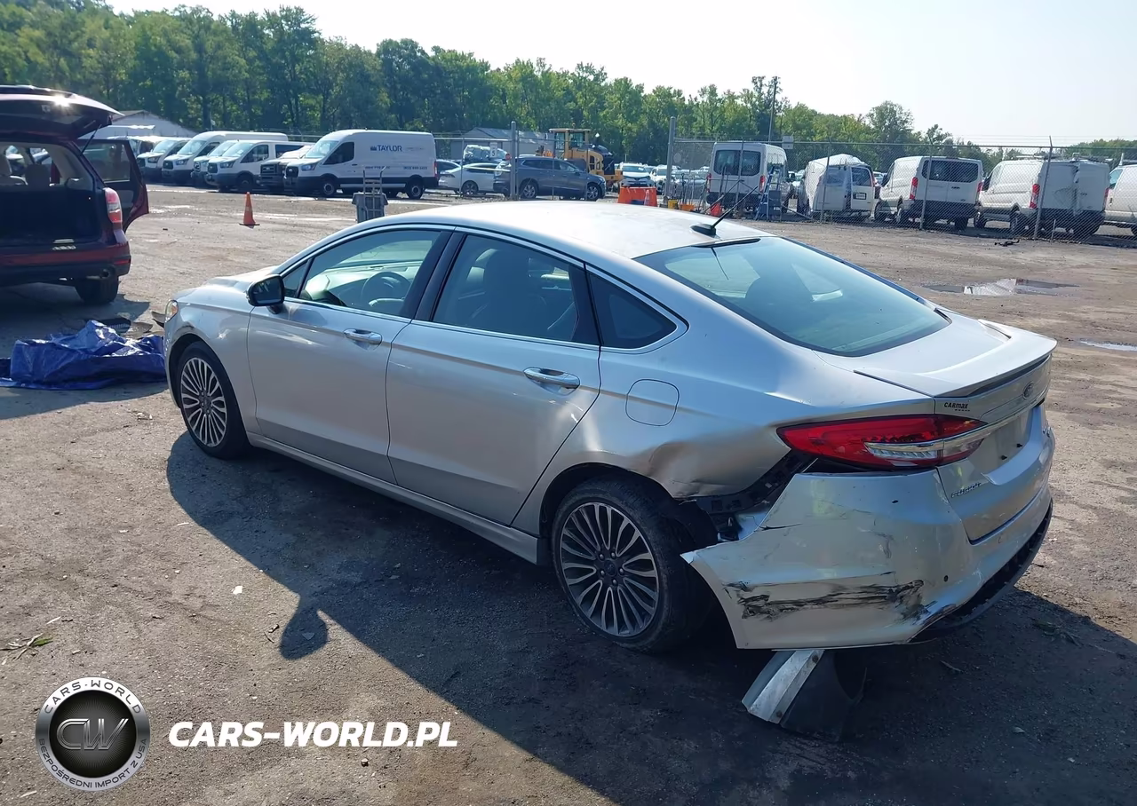 2018 Ford Fusion Titanium VIN:3FA6P0D91JR233455 - 3