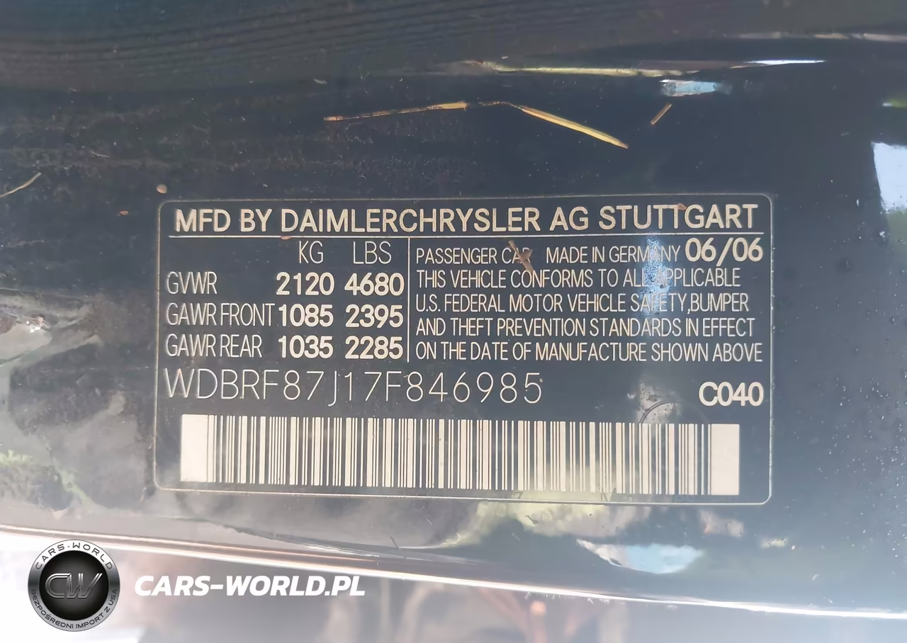 2007 Mercedes-Benz C 350 Luxury 4Matic VIN:WDBRF87J17F846985 - 9