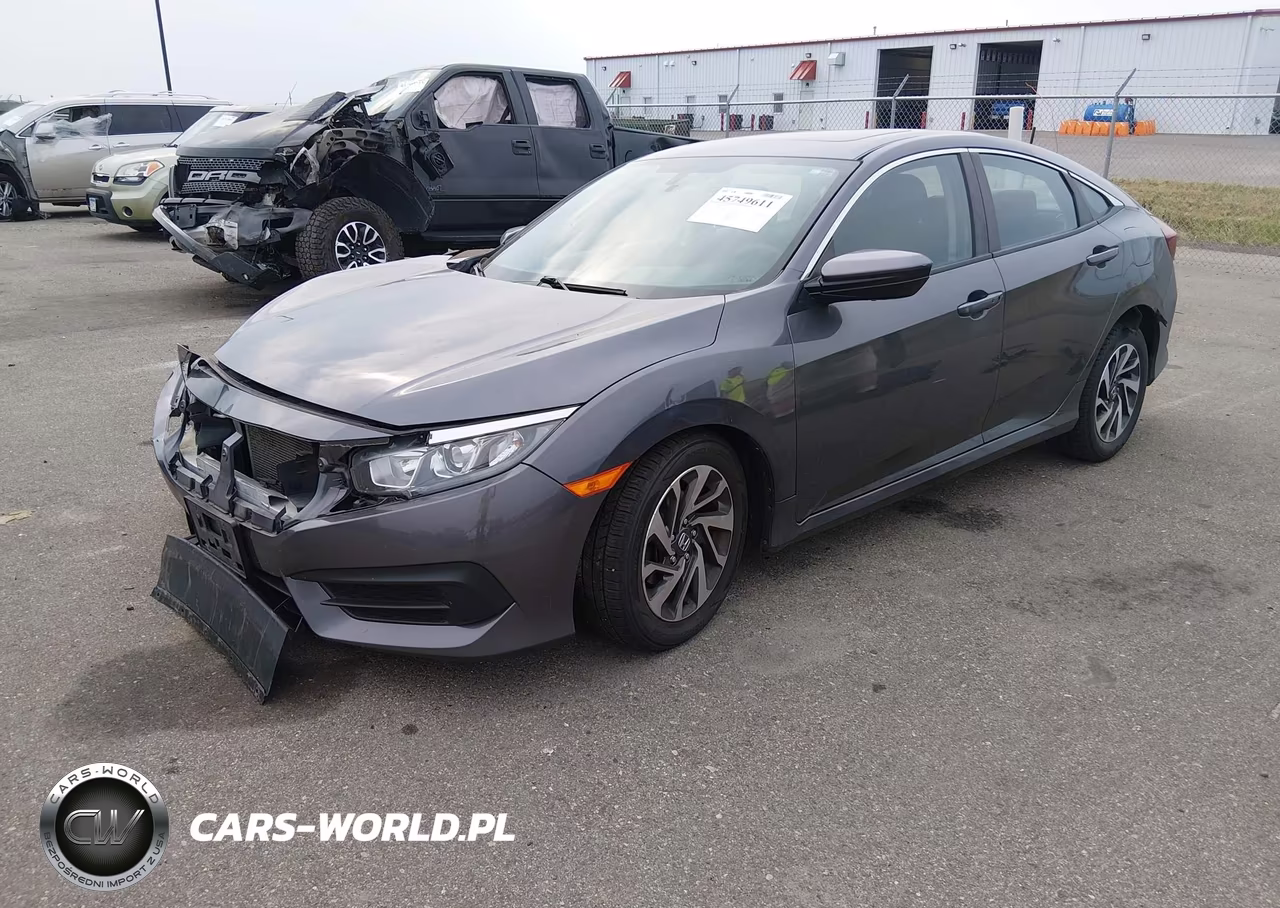 2017 Honda Civic Ex VIN:2HGFC2F79HH571190 - 2
