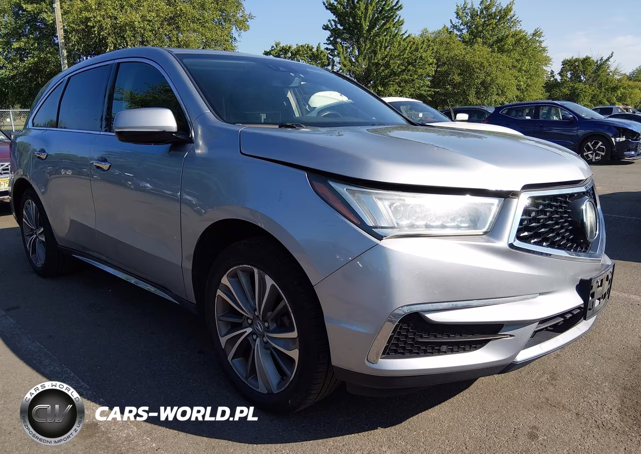 2018 Acura Mdx Technology Package Acurawatch Plus Pkg