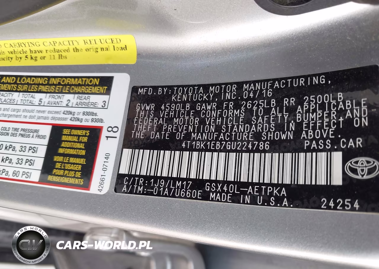 2016 Toyota Avalon Limited VIN:4T1BK1EB7GU224786 - 9