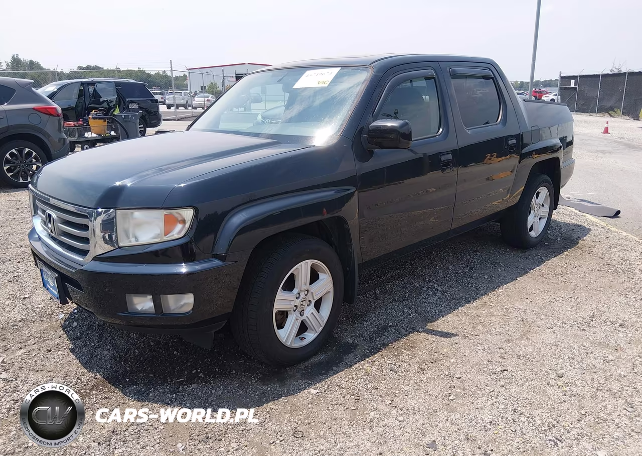 2013 Honda Ridgeline Rtl VIN:5FPYK1F53DB002877 - 2