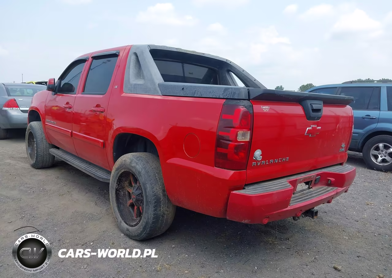 2008 Chevrolet Avalanche 1500 Lt VIN:3GNFK123X8G173606 - 3