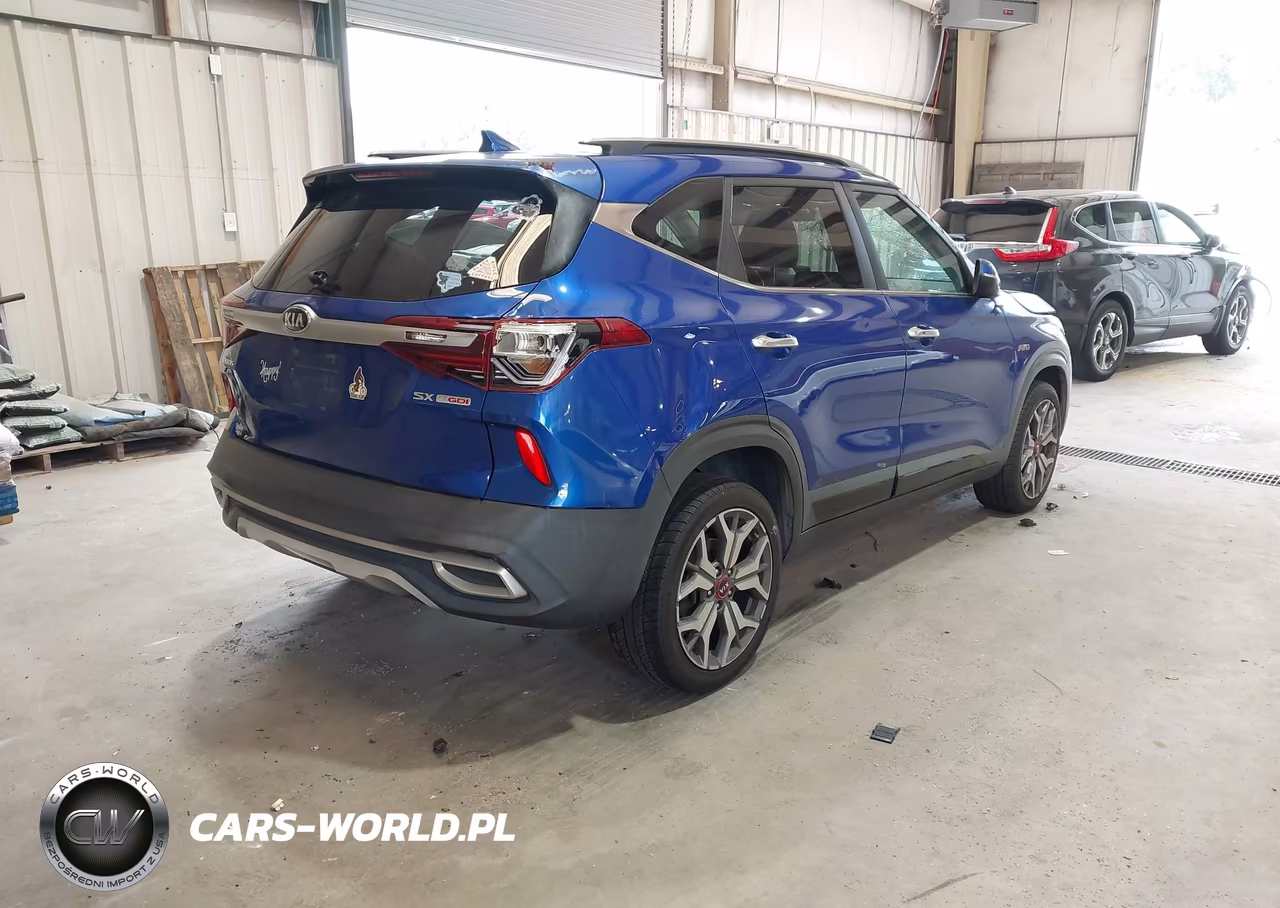 2021 Kia Seltos Sx Turbo VIN:KNDETCA23M7099697 - 4