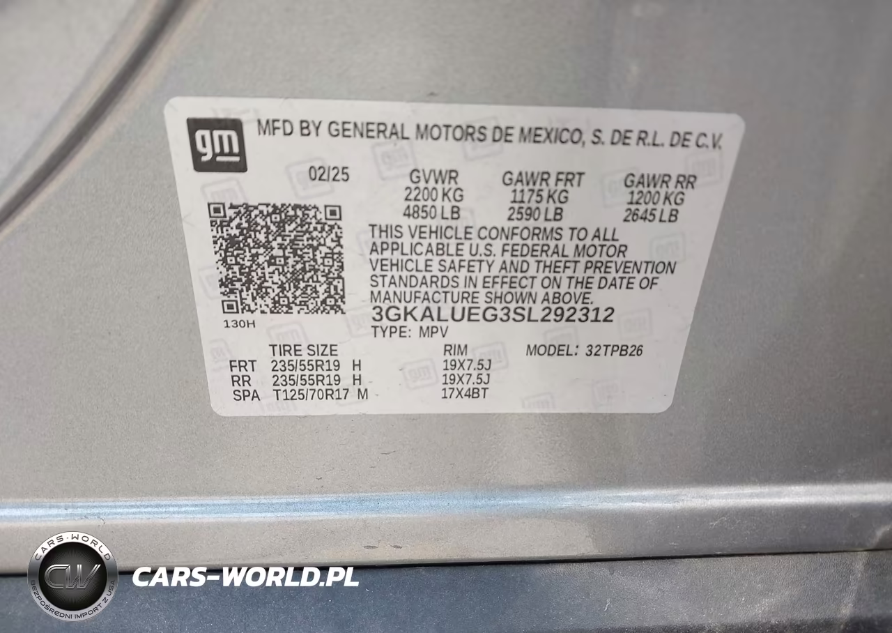 2025 GMC Terrain Awd Elevation VIN:3GKALUEG3SL292312 - 9