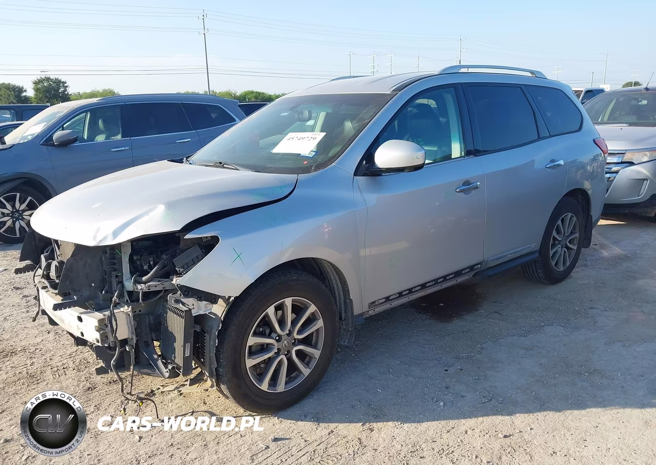 2015 Nissan Pathfinder Sl VIN:5N1AR2MN8FC712500 - 2