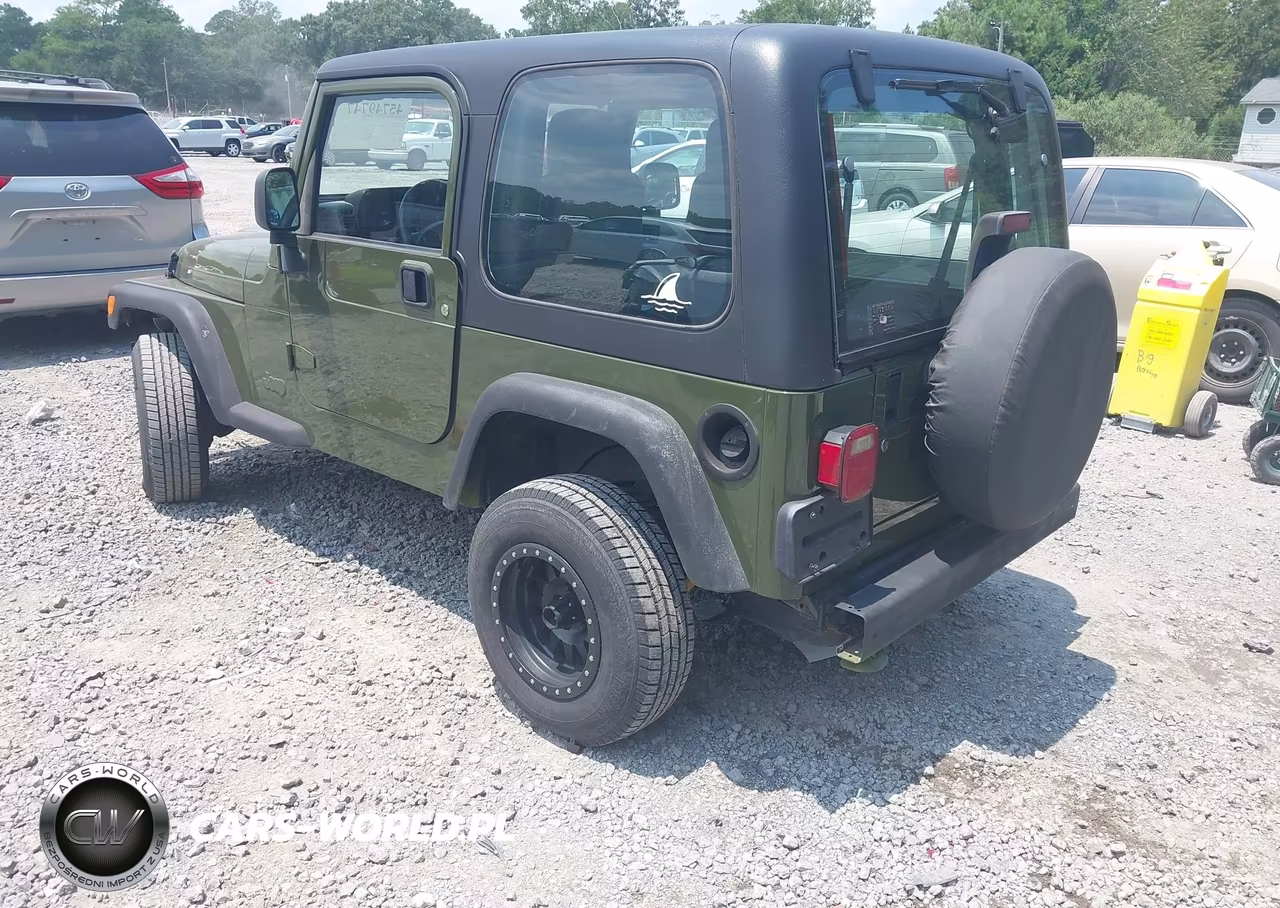 2003 Jeep Wrangler Sport VIN:1J4FA49S73P375845 - 3