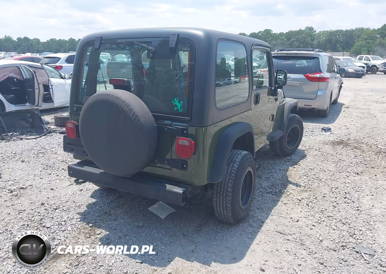 2003 Jeep Wrangler Sport VIN:1J4FA49S73P375845 - 4