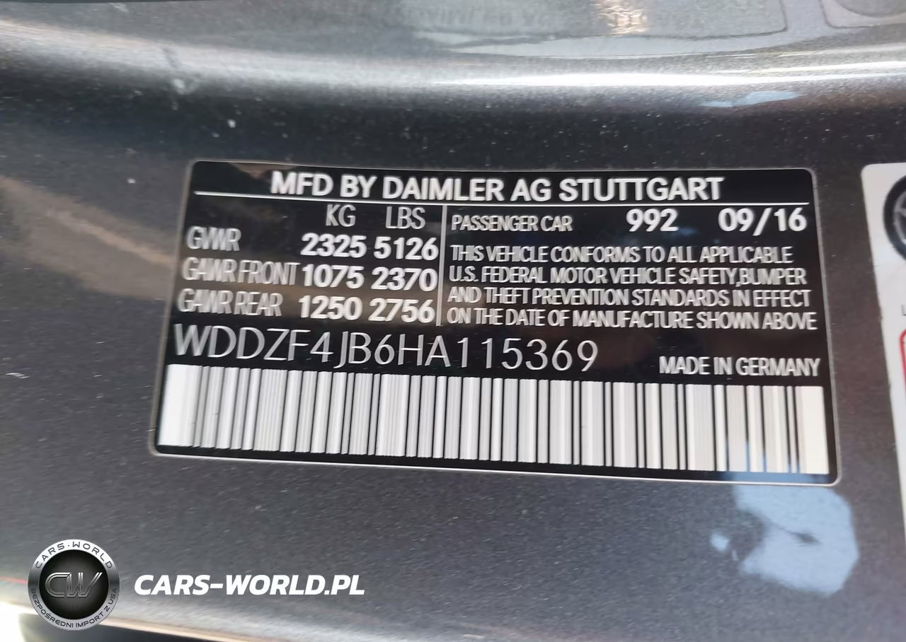 2017 Mercedes-Benz E 300 VIN:WDDZF4JB6HA115369 - 9