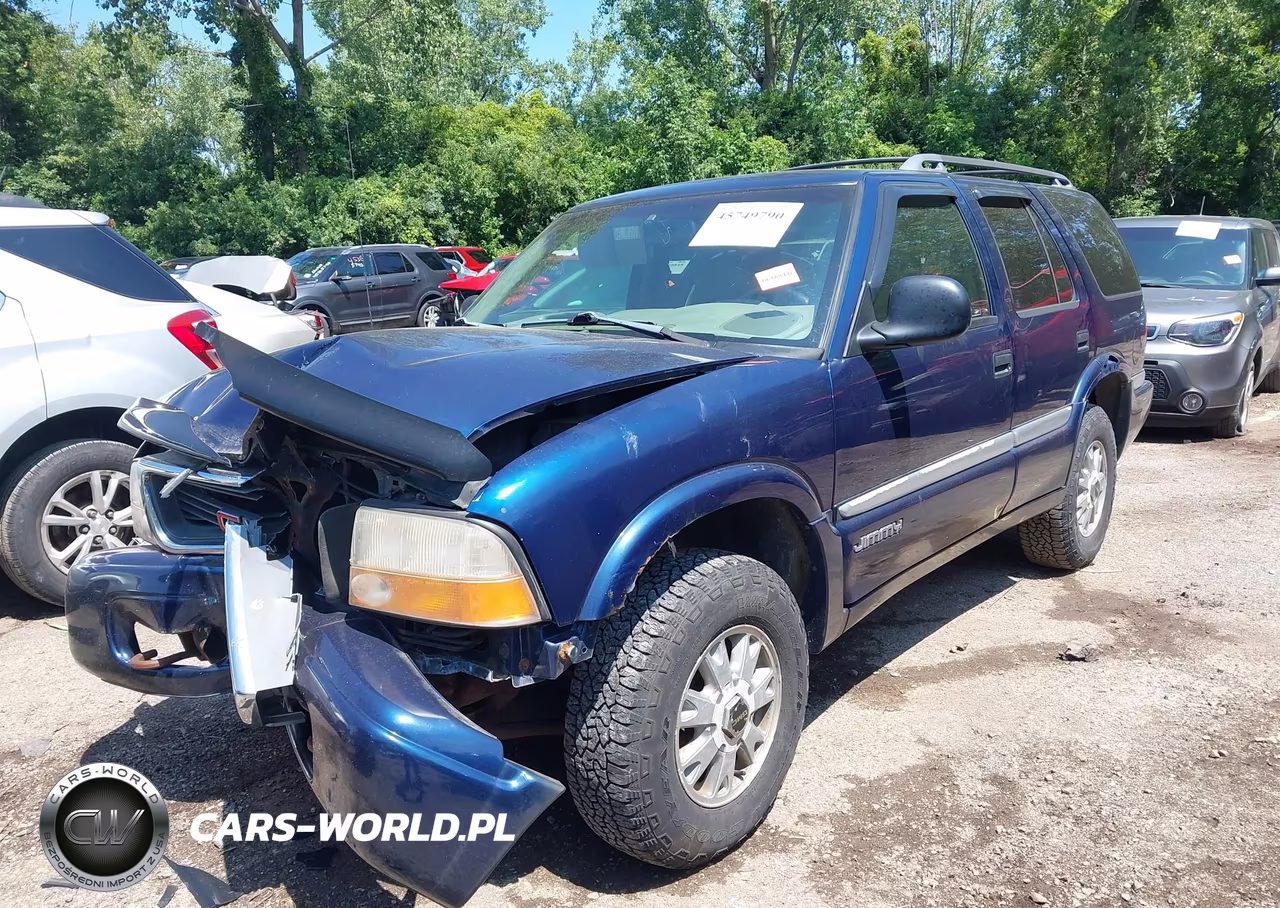 1998 GMC Jimmy Slt VIN:1GKDT13W8W2545475 - 2