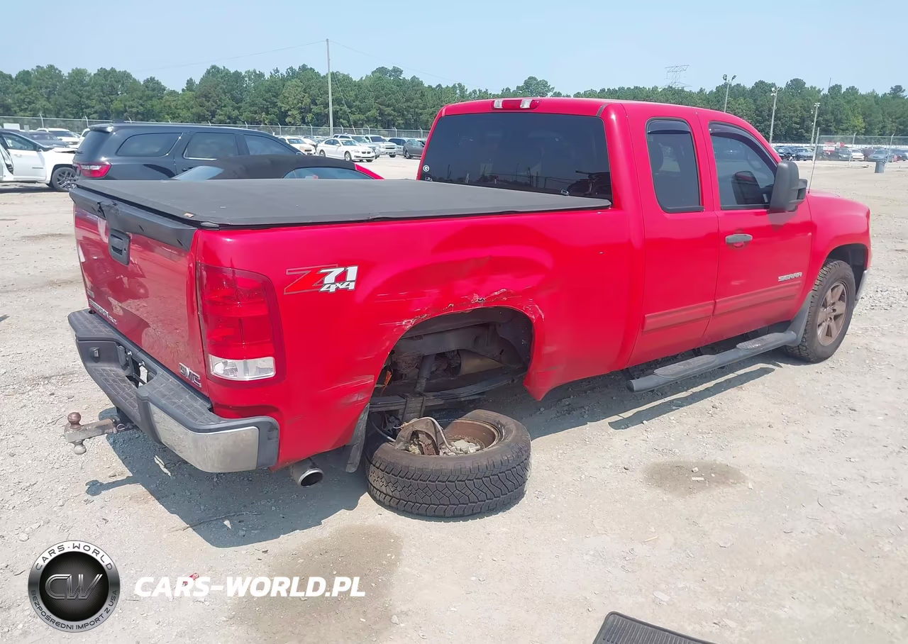 2011 GMC Sierra 1500 Sle VIN:1GTR2VE22BZ237791 - 4