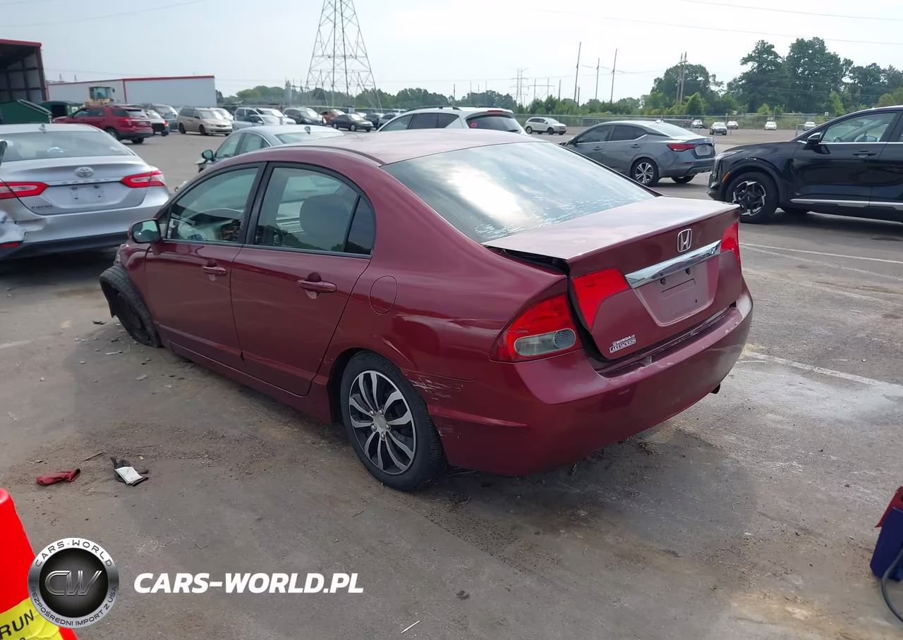 2010 Honda Civic Lx VIN:2HGFA1F55AH534111 - 3