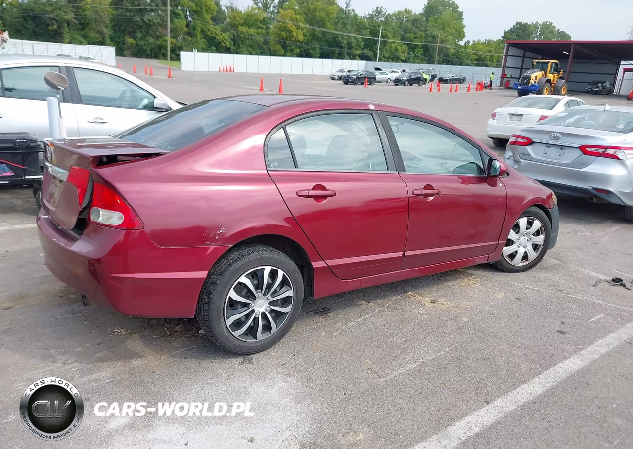 2010 Honda Civic Lx VIN:2HGFA1F55AH534111 - 4