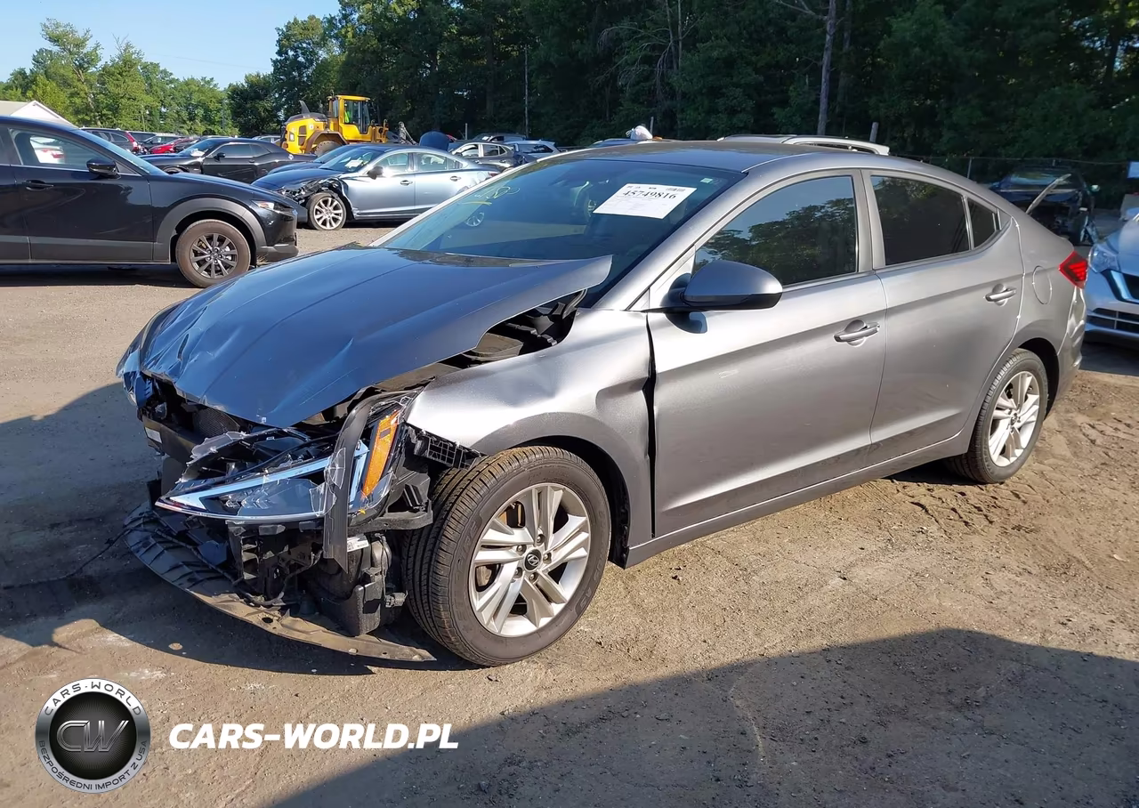 2019 Hyundai Elantra Sel VIN:5NPD84LF5KH473982 - 2