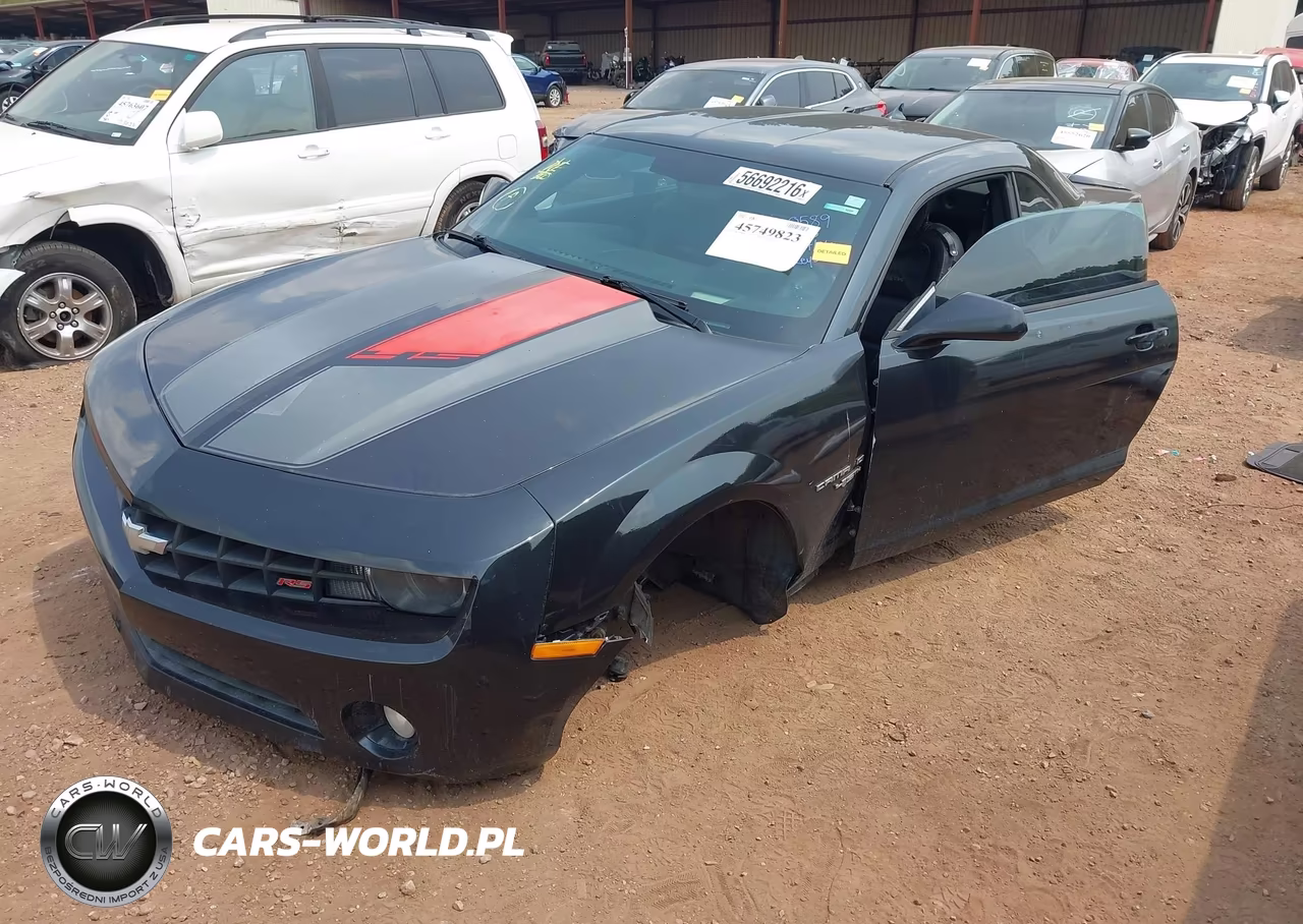 2012 Chevrolet Camaro 2Lt VIN:2G1FC1E36C9120589 - 2