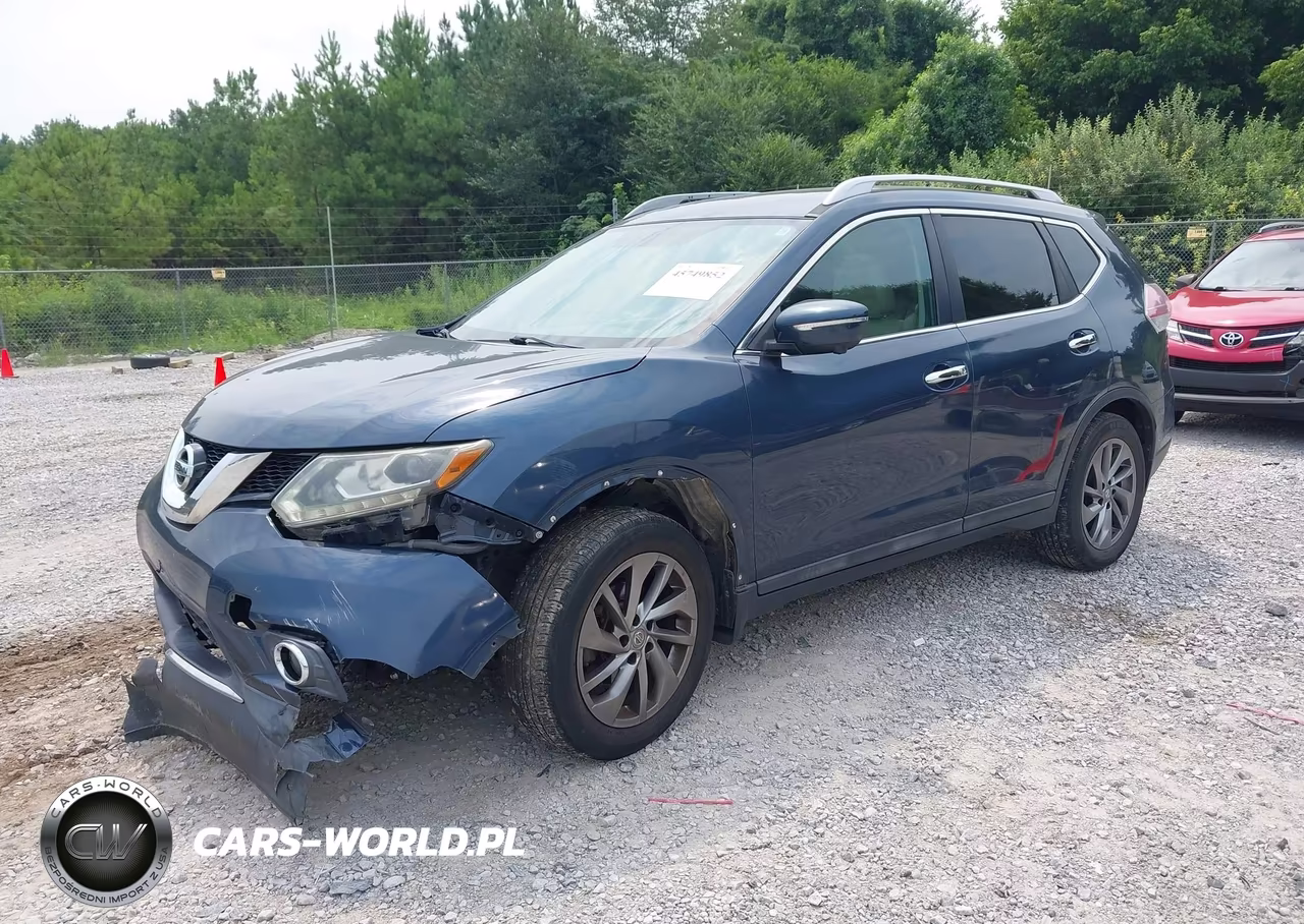 2015 Nissan Rogue Sl VIN:5N1AT2MT2FC866538 - 2