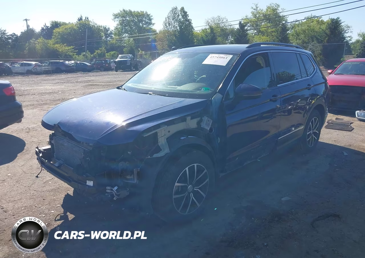 2021 Volkswagen Tiguan 2.0T Se-2.0T Se R-Line Black-2.0T Sel VIN:3VV2B7AX0MM094022 - 2