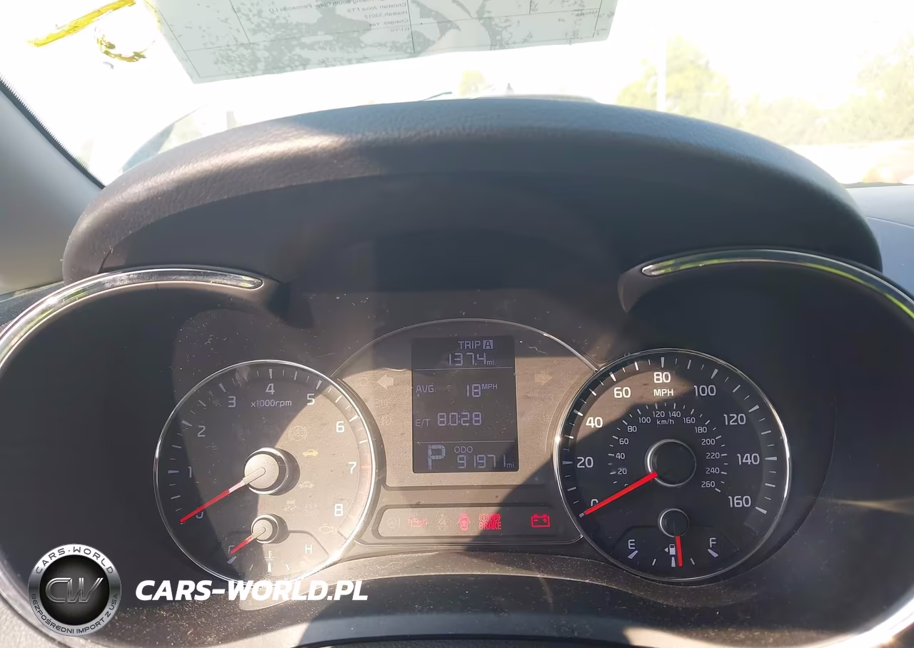 2016 Kia Forte Lx VIN:KNAFK4A63G5514109 - 7