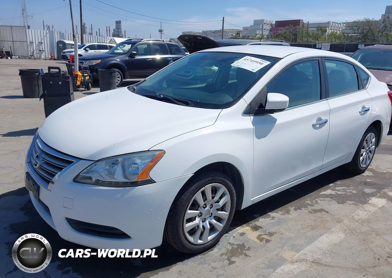 2015 Nissan Sentra S VIN:3N1AB7AP9FY290744 - 2