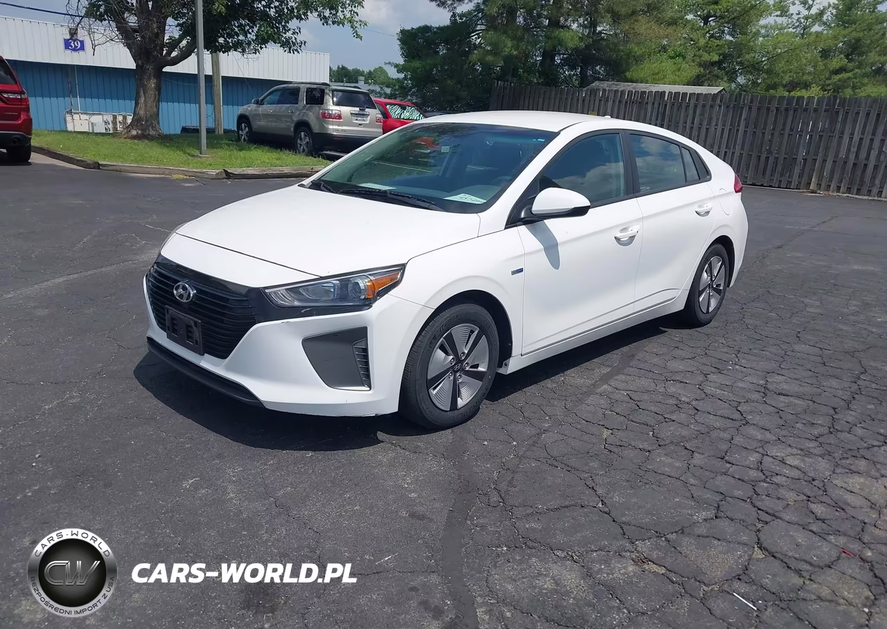 2018 Hyundai Ioniq Hybrid Blue VIN:KMHC65LC1JU075617 - 2