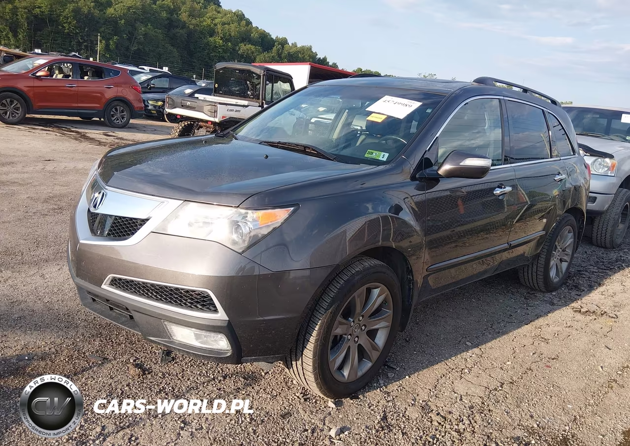 2011 Acura Mdx Advance Package VIN:2HNYD2H57BH527433 - 2