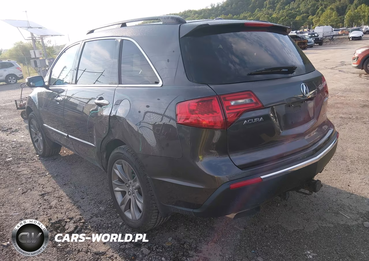 2011 Acura Mdx Advance Package VIN:2HNYD2H57BH527433 - 3