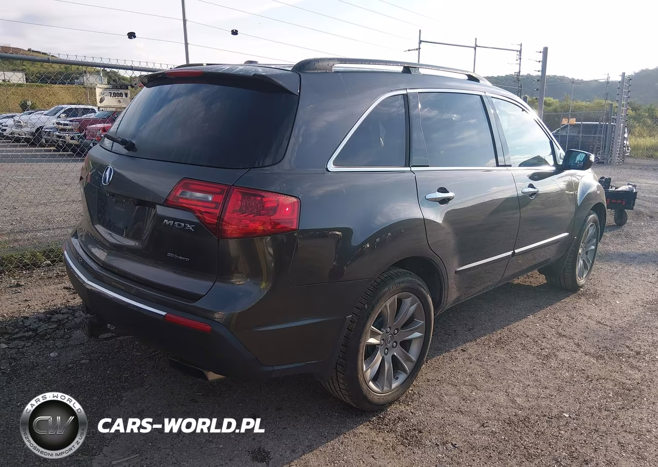 2011 Acura Mdx Advance Package VIN:2HNYD2H57BH527433 - 4