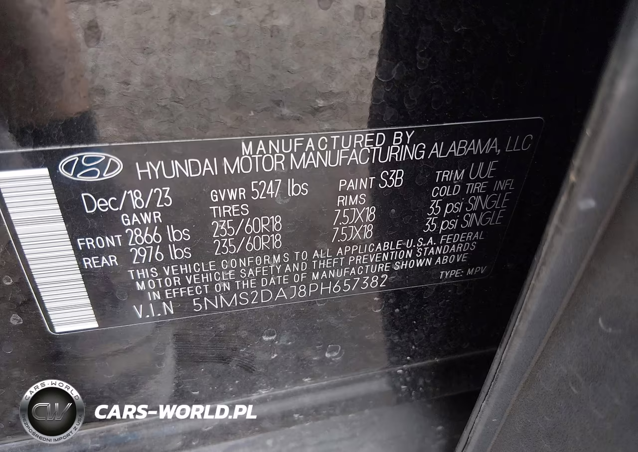 2023 Hyundai Santa Fe Sel VIN:5NMS2DAJ8PH657382 - 9