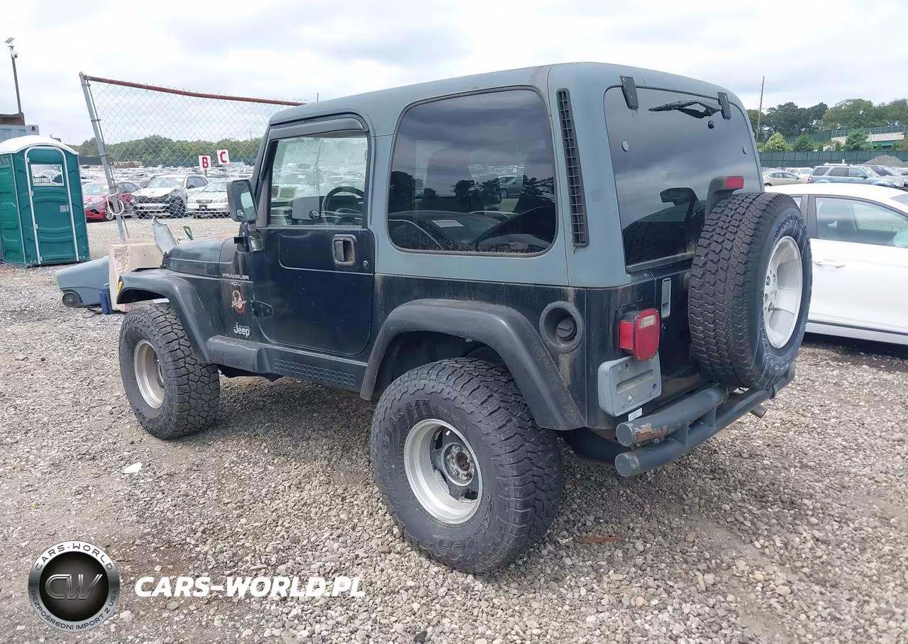 2000 Jeep Wrangler Sahara VIN:1J4FA59S4YP761040 - 3