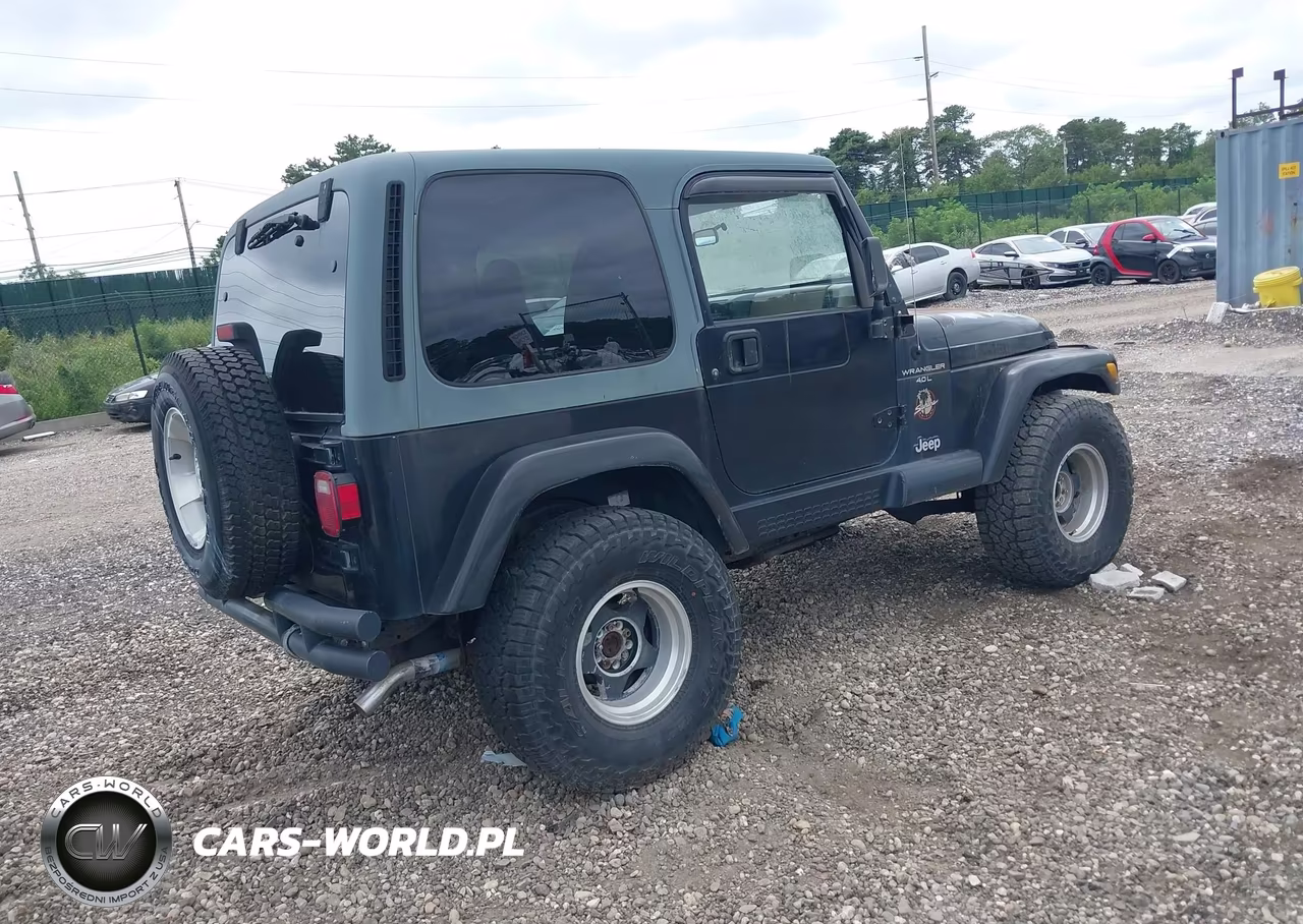 2000 Jeep Wrangler Sahara VIN:1J4FA59S4YP761040 - 4