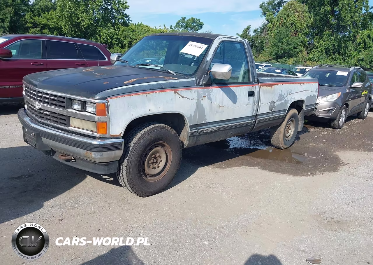 1989 Chevrolet Gmt-400 K2500 VIN:1GCFK24K1KZ120755 - 2