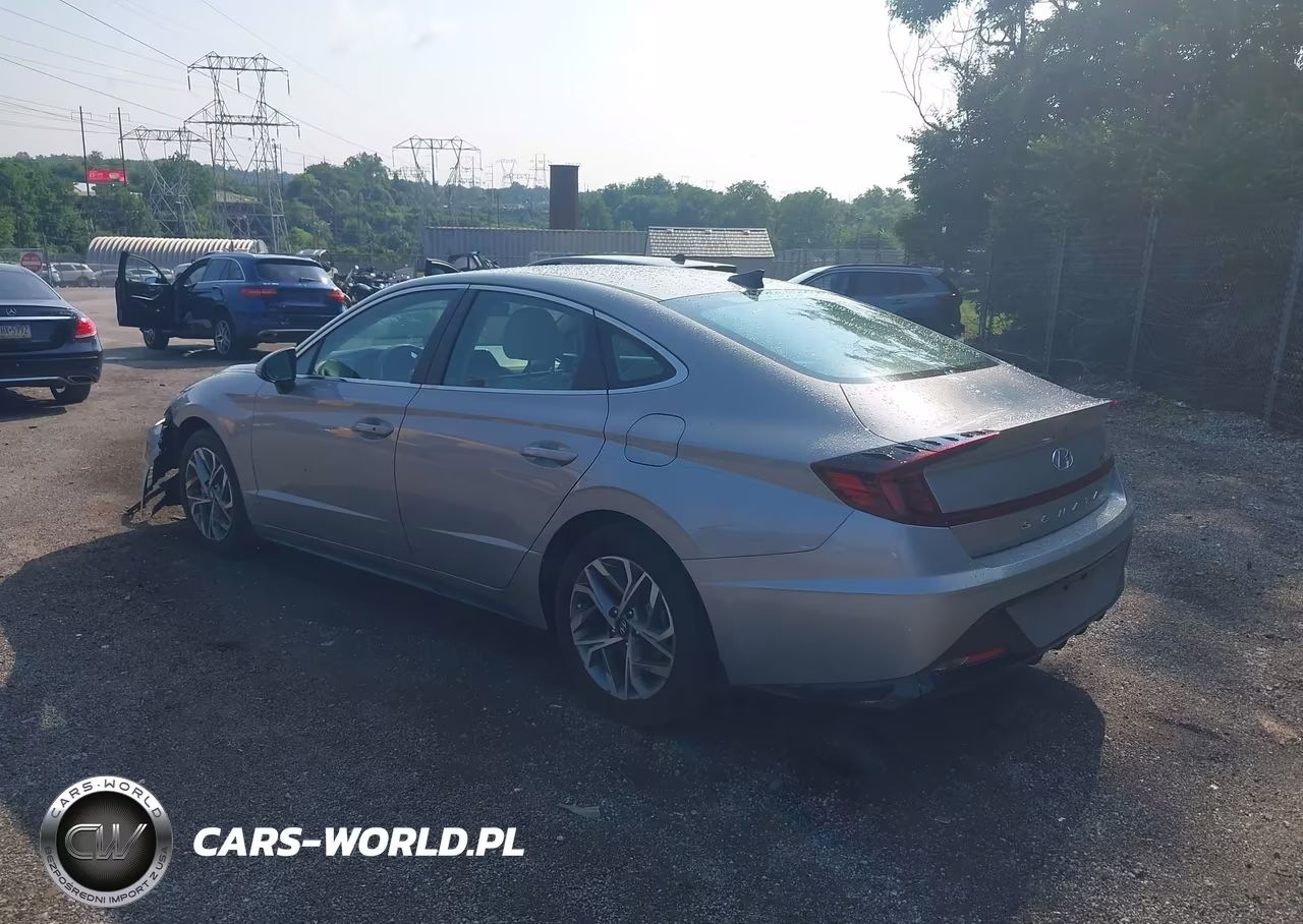 2023 Hyundai Sonata Sel VIN:KMHL64JAXPA291858 - 3