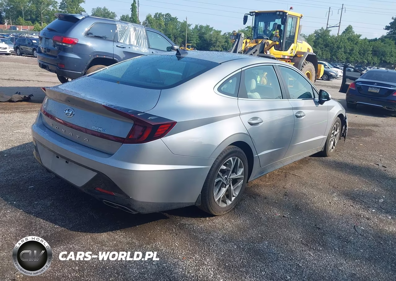 2023 Hyundai Sonata Sel VIN:KMHL64JAXPA291858 - 4