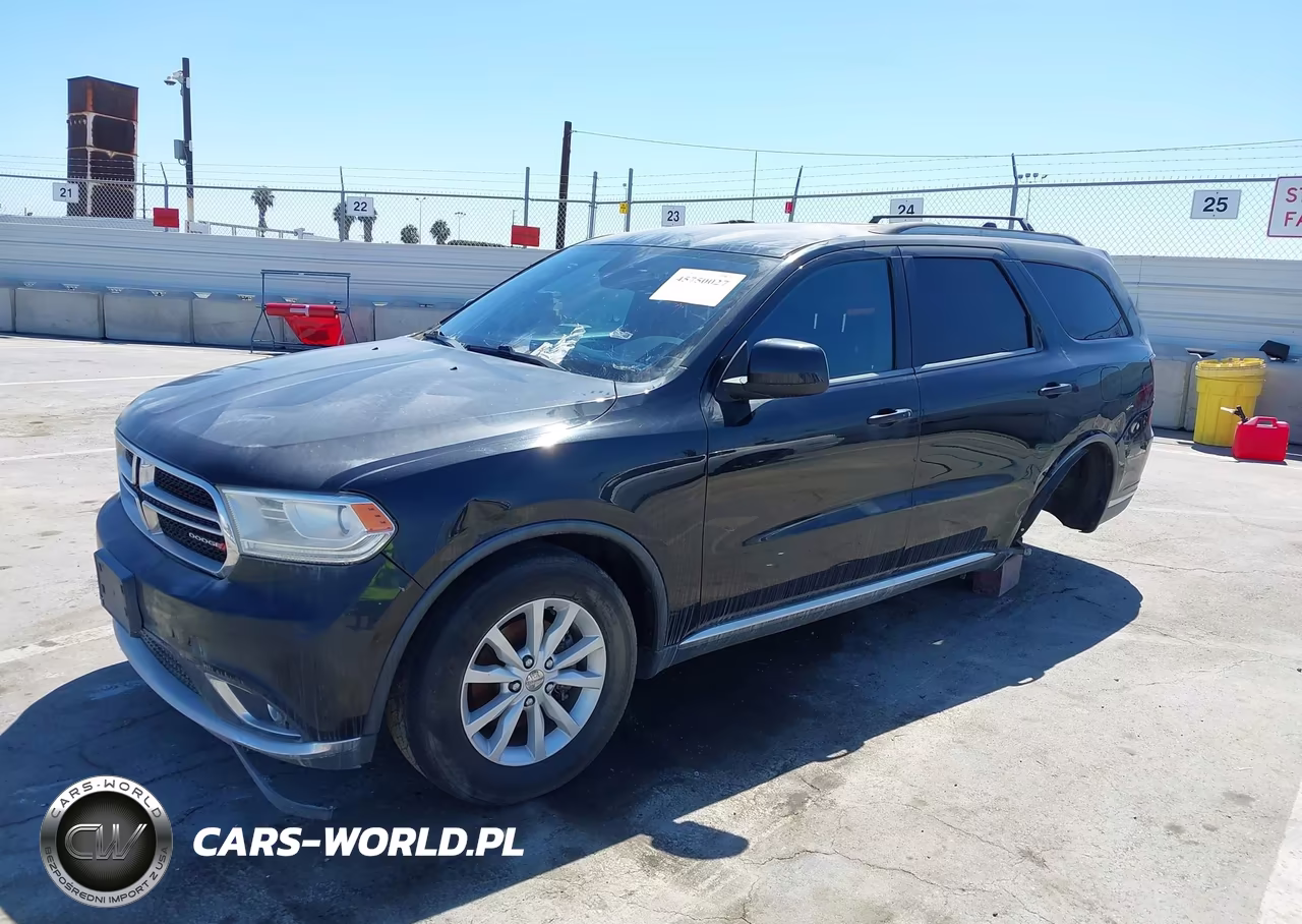 2015 Dodge Durango Sxt VIN:1C4RDHAG5FC770966 - 2